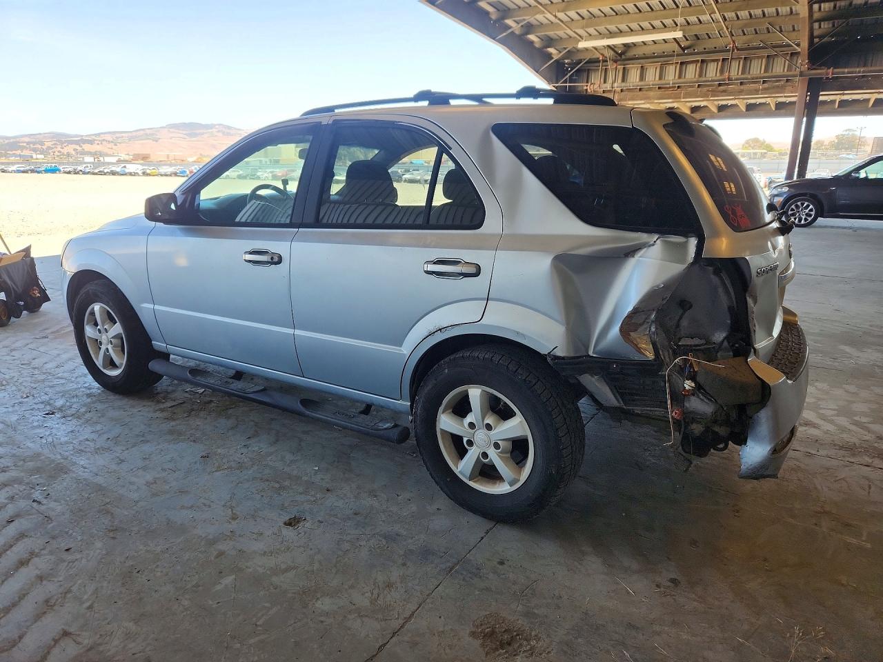 2007 Kia Sorento Lx Silver vin: KNDJC736475671530