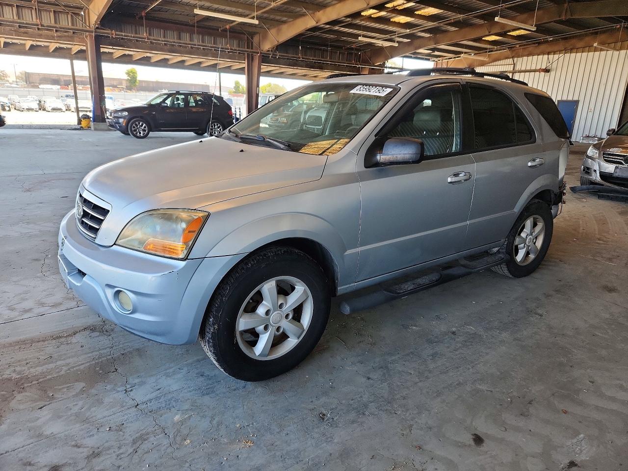 2007 Kia Sorento Lx Silver vin: KNDJC736475671530
