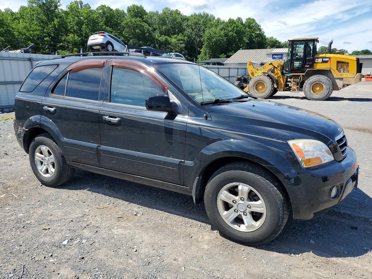 2008 Kia Sorento Ex Black vin: KNDJC736685860763