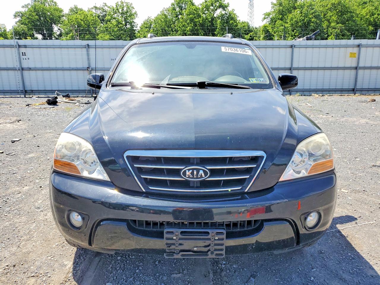2008 Kia Sorento Ex Black vin: KNDJC736685860763