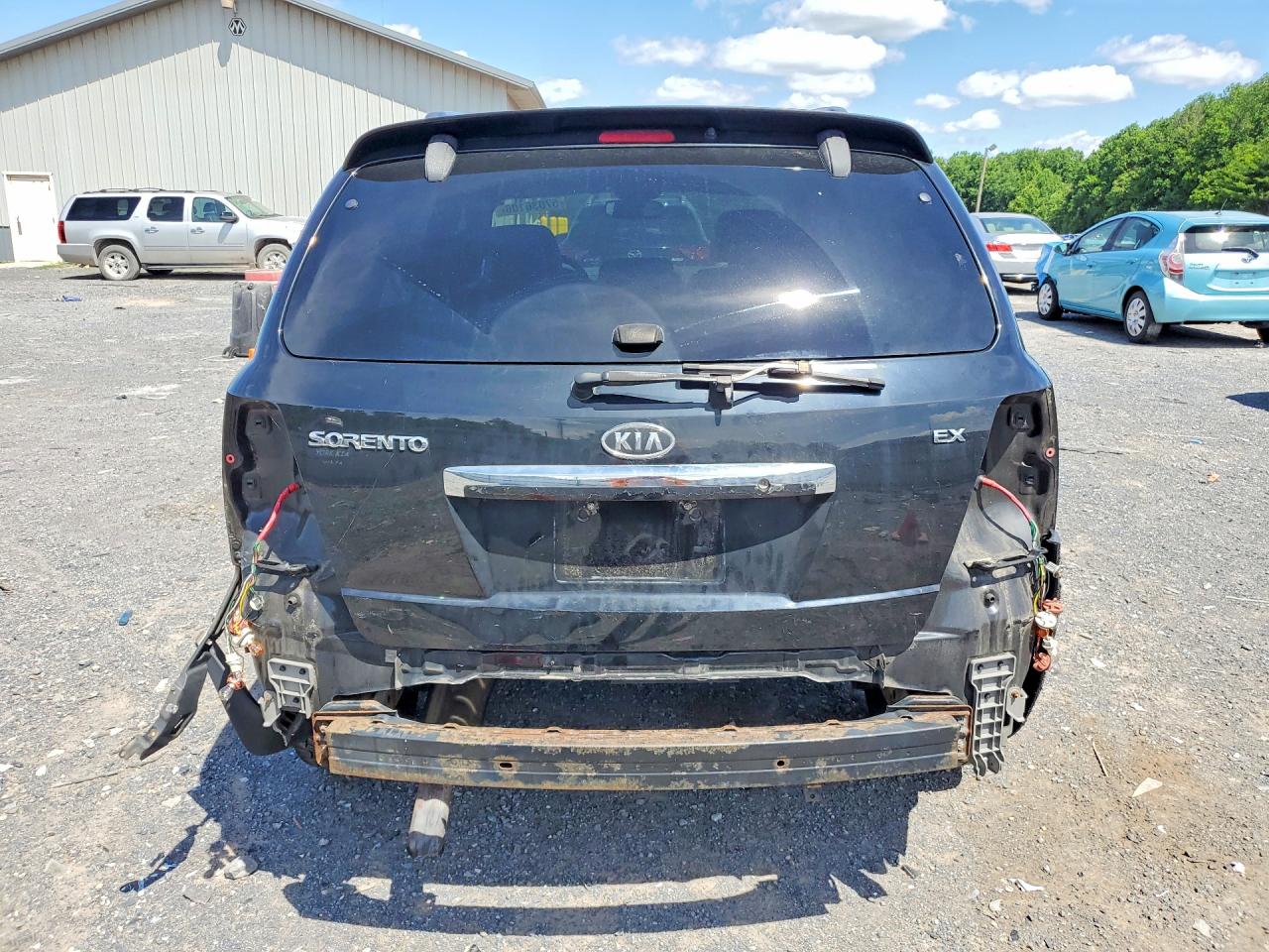 2008 Kia Sorento Ex Black vin: KNDJC736685860763