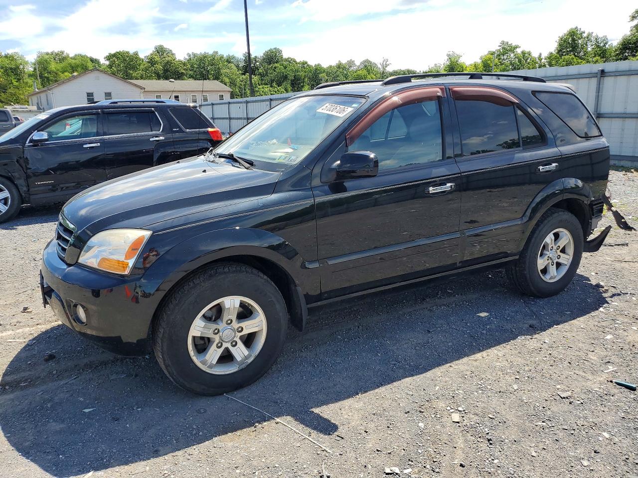 2008 Kia Sorento Ex Black vin: KNDJC736685860763