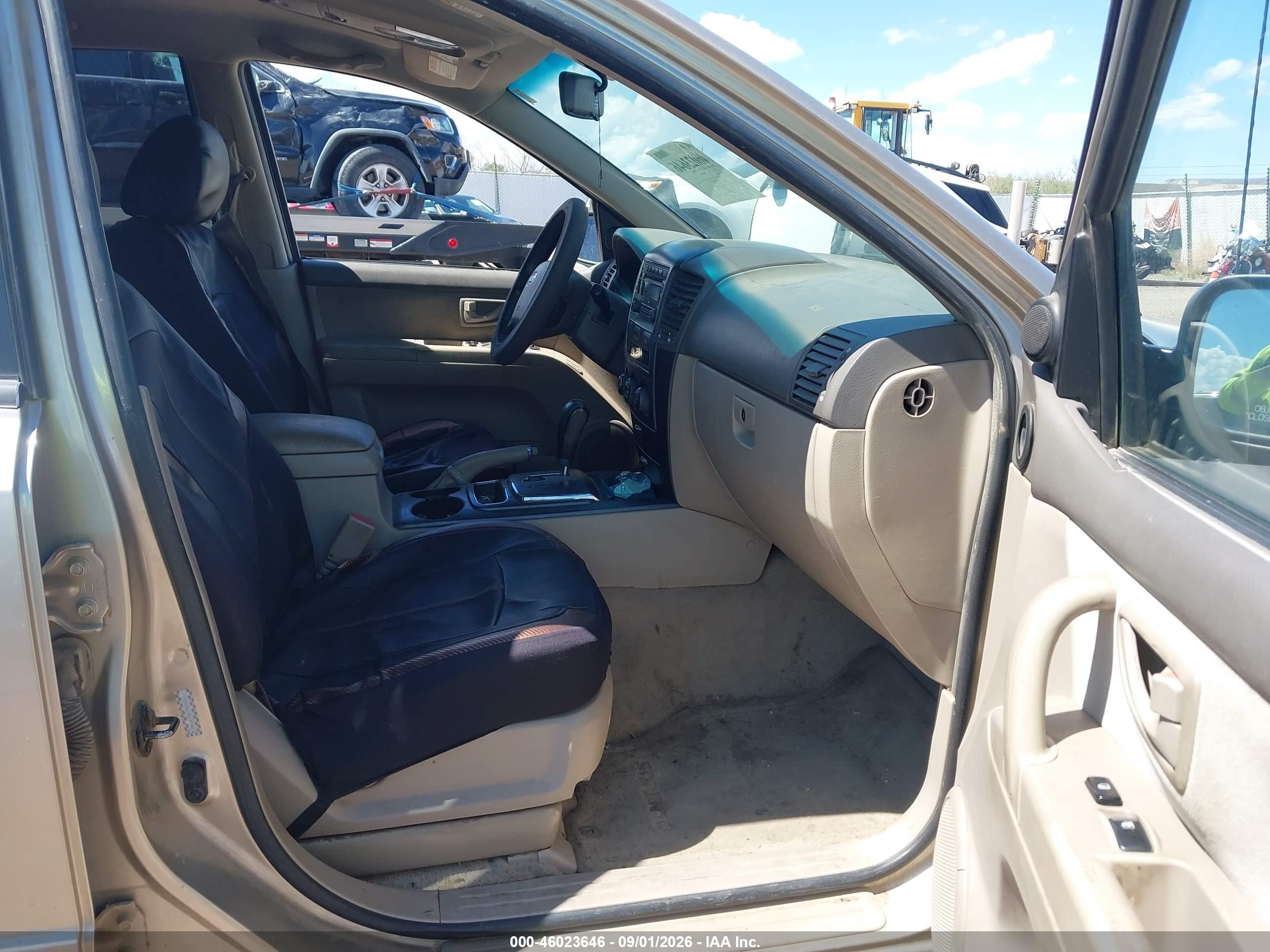 2007 Kia Sorento Lx Золотой vin: KNDJC736775670422