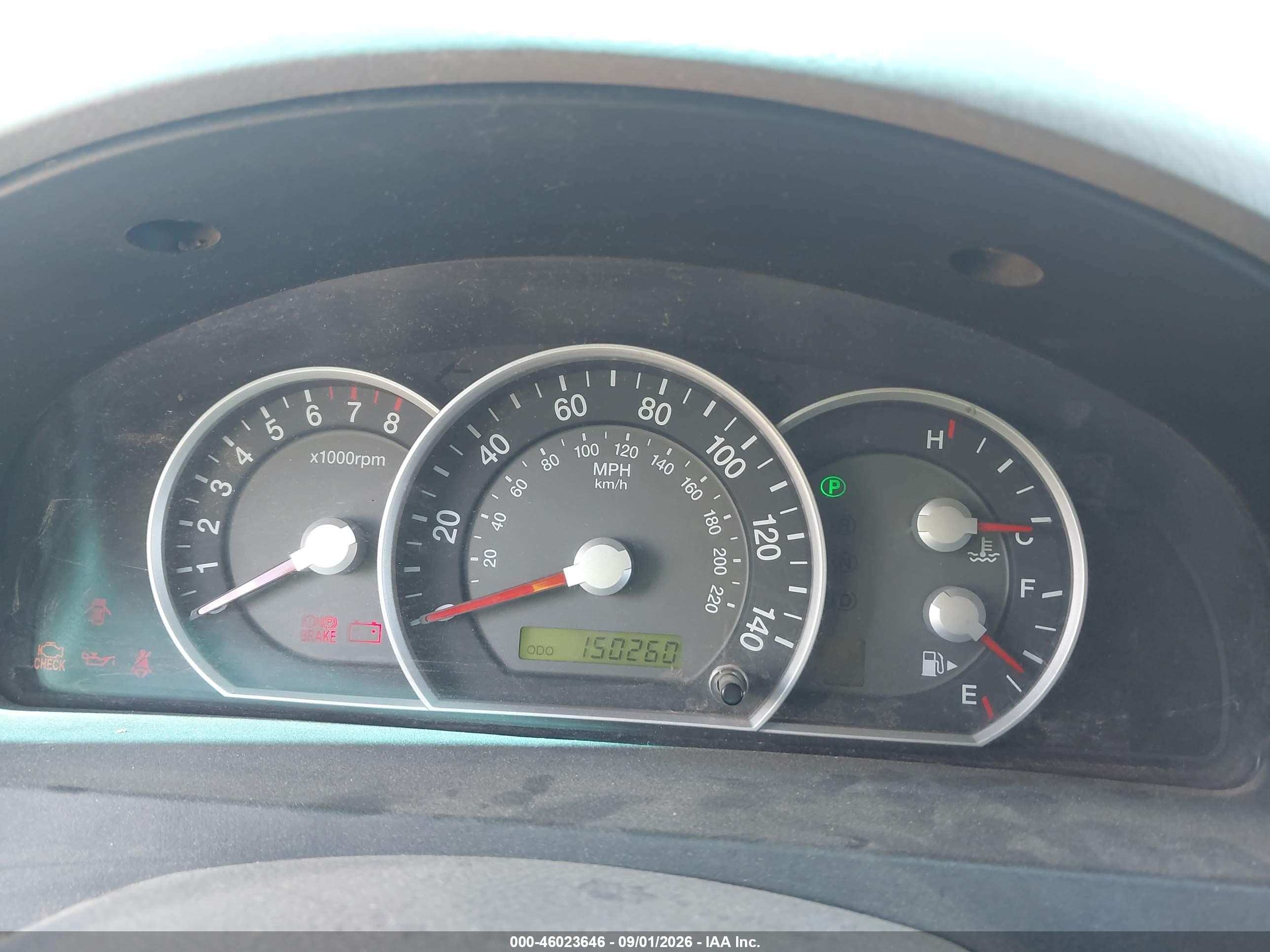 2007 Kia Sorento Lx Золотой vin: KNDJC736775670422