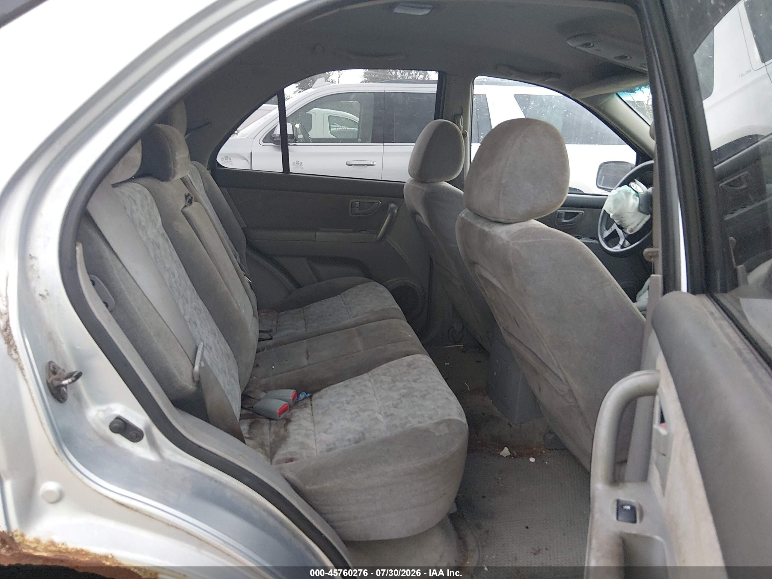 2007 Kia Sorento Lx Light Blue vin: KNDJC736875668632