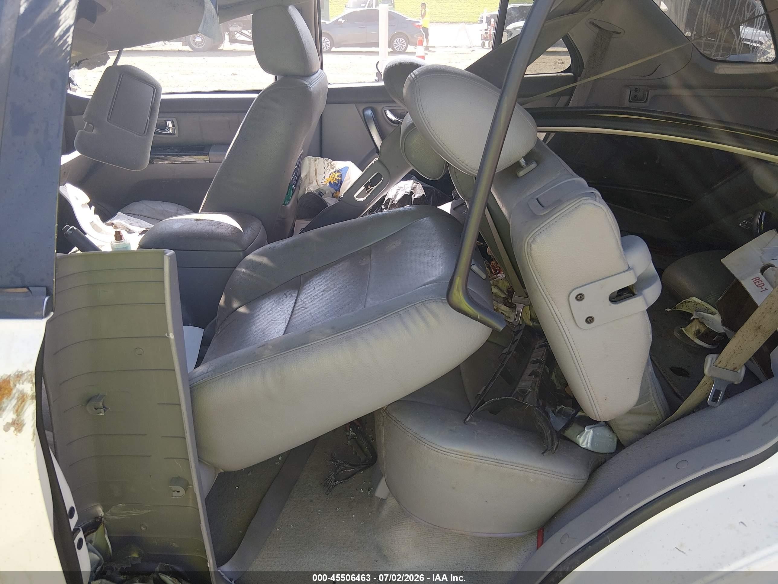 2007 Kia Sorento Ex White vin: KNDJC736975667716