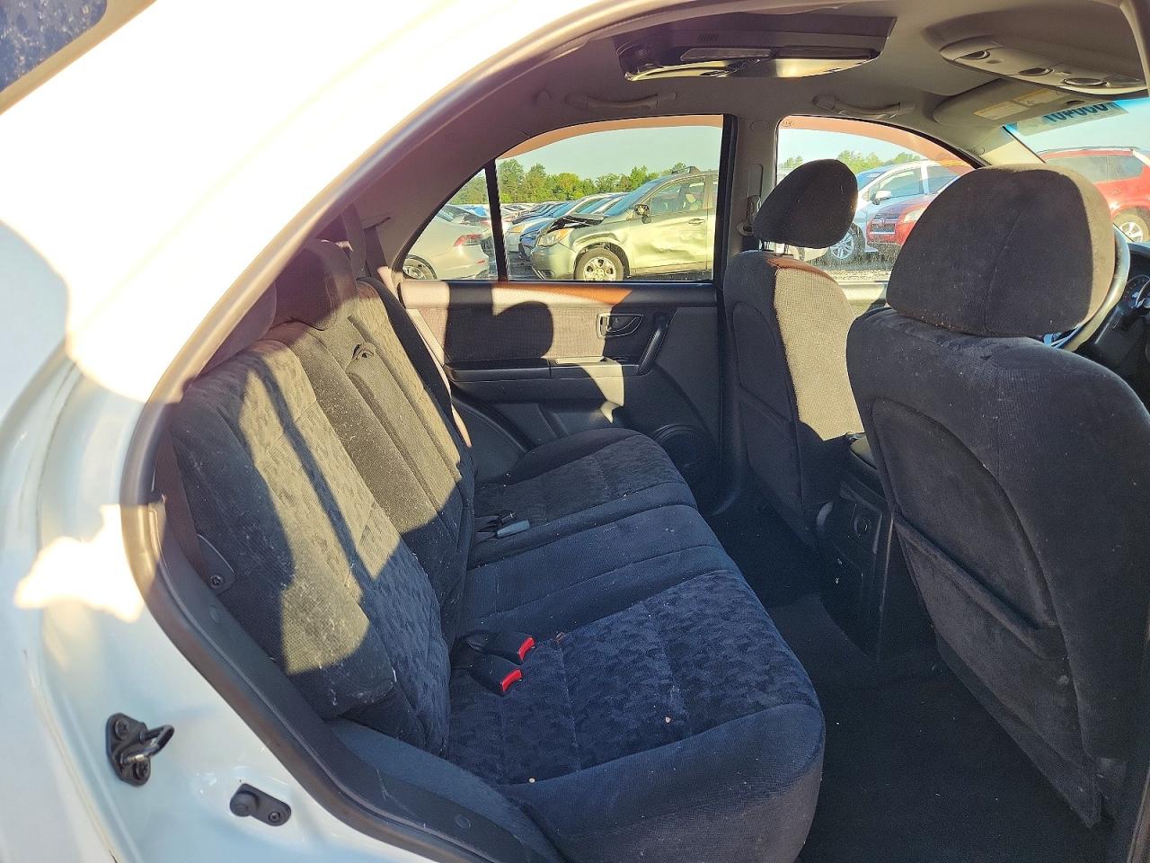 2007 Kia Sorento Lx White vin: KNDJC736975673323