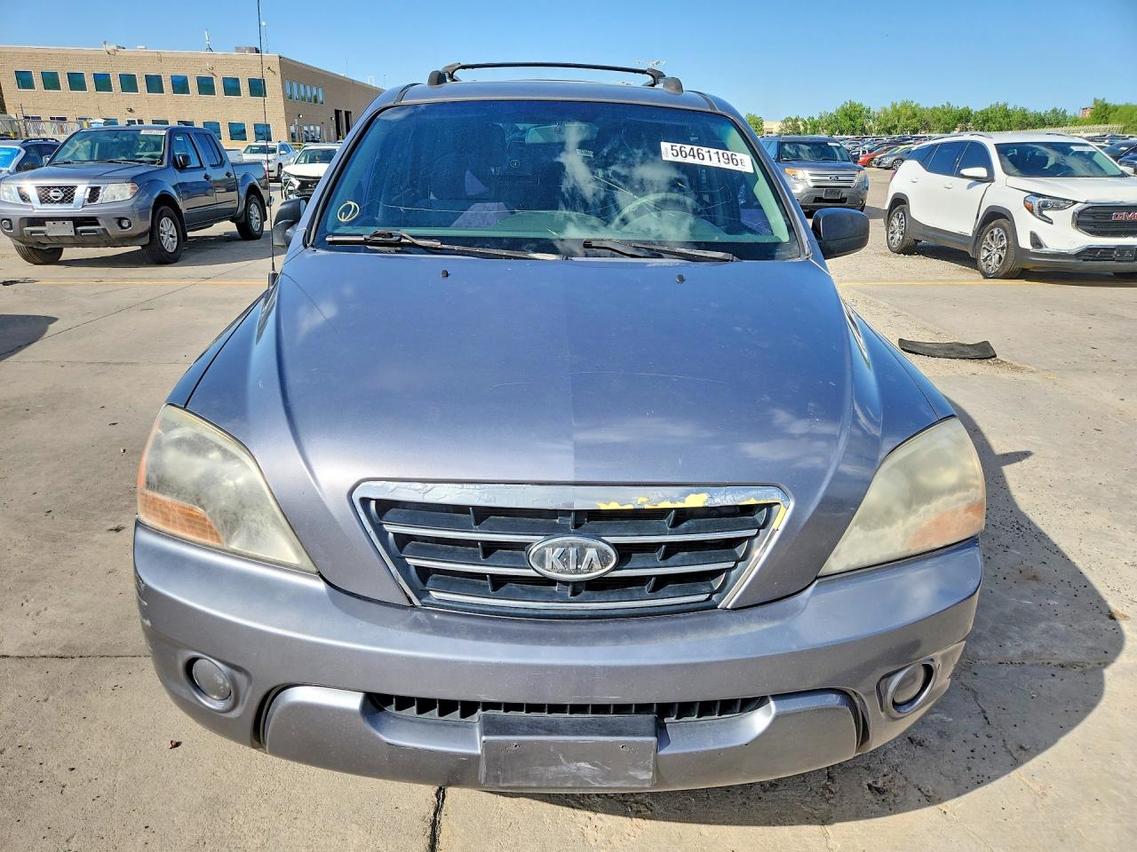 2007 Kia Sorento Lx Gray vin: KNDJC736975693197