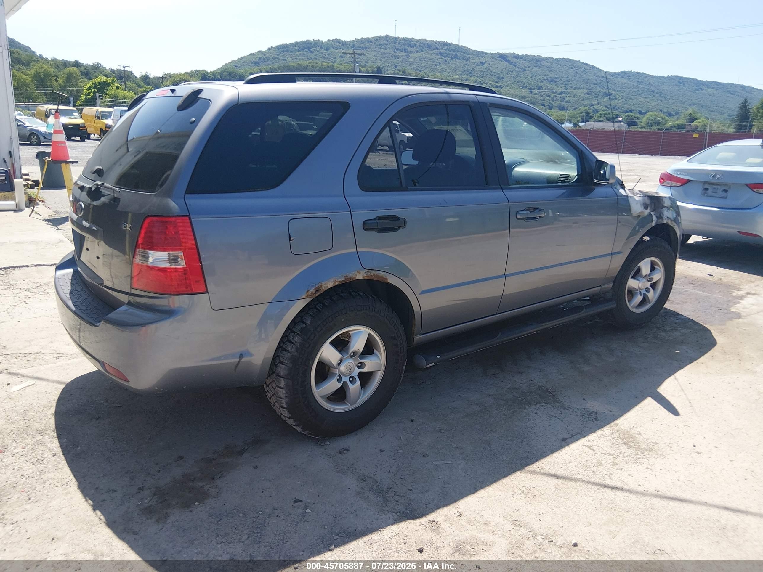 2009 Kia Sorento Ex Gray vin: KNDJC736995882774