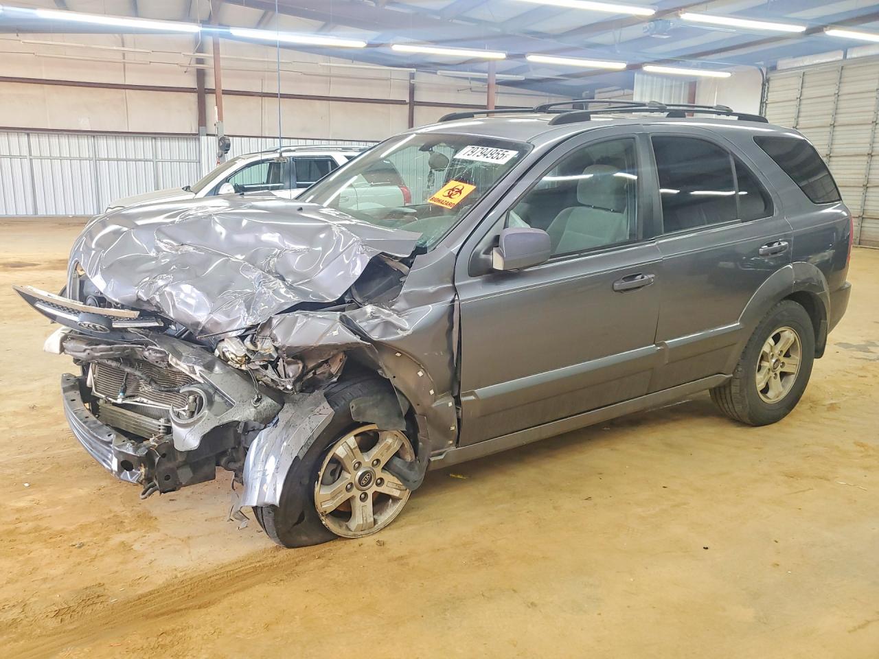 2005 Kia Sorento Lx Silver vin: KNDJD733055361391