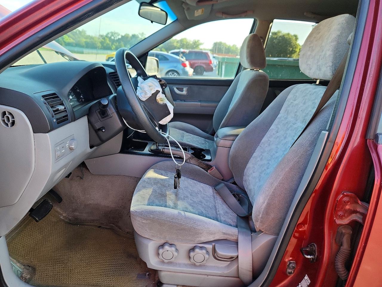 2005 Kia Sorento Lx Red vin: KNDJD733055445307
