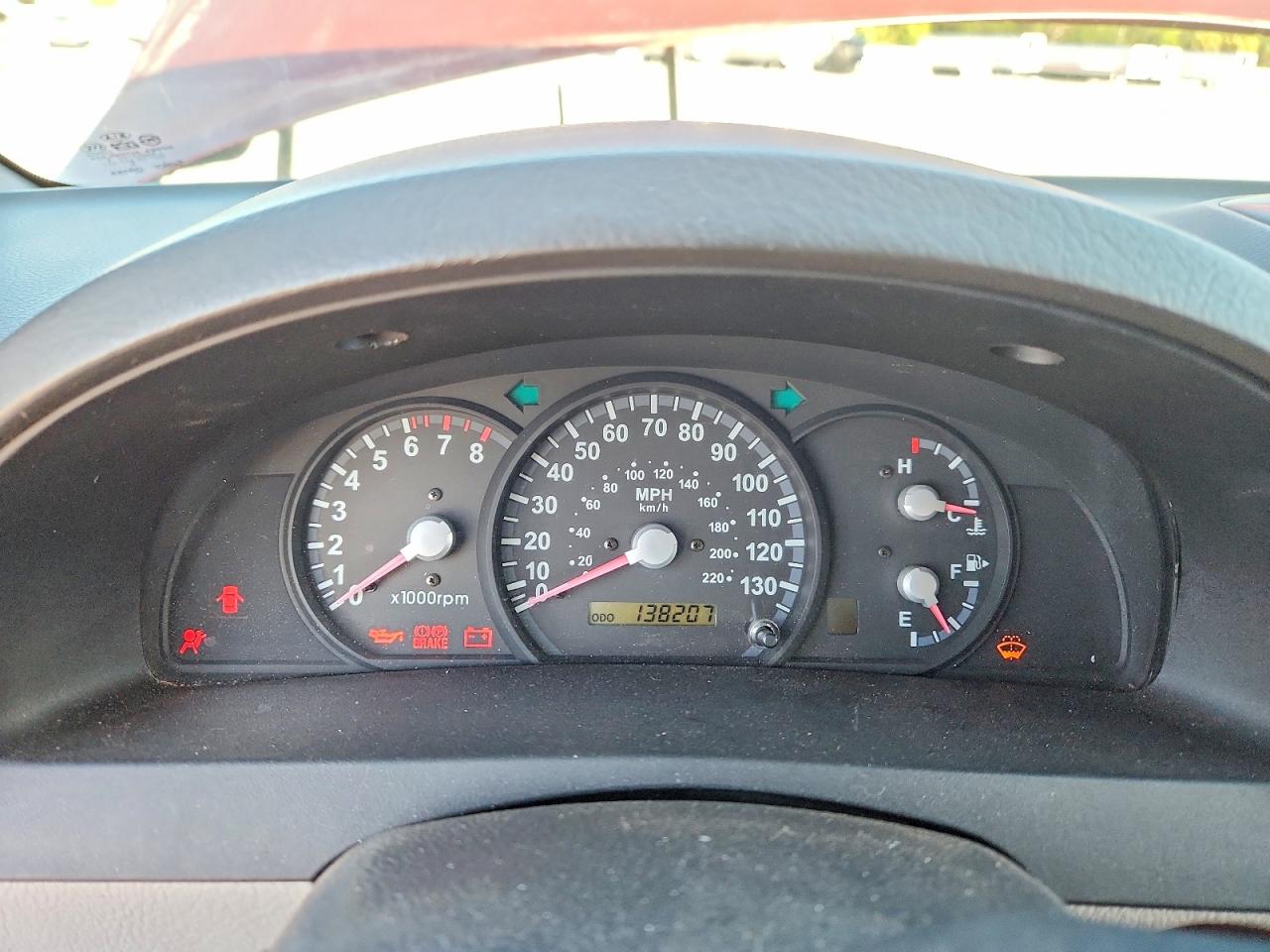 2005 Kia Sorento Lx Red vin: KNDJD733055445307