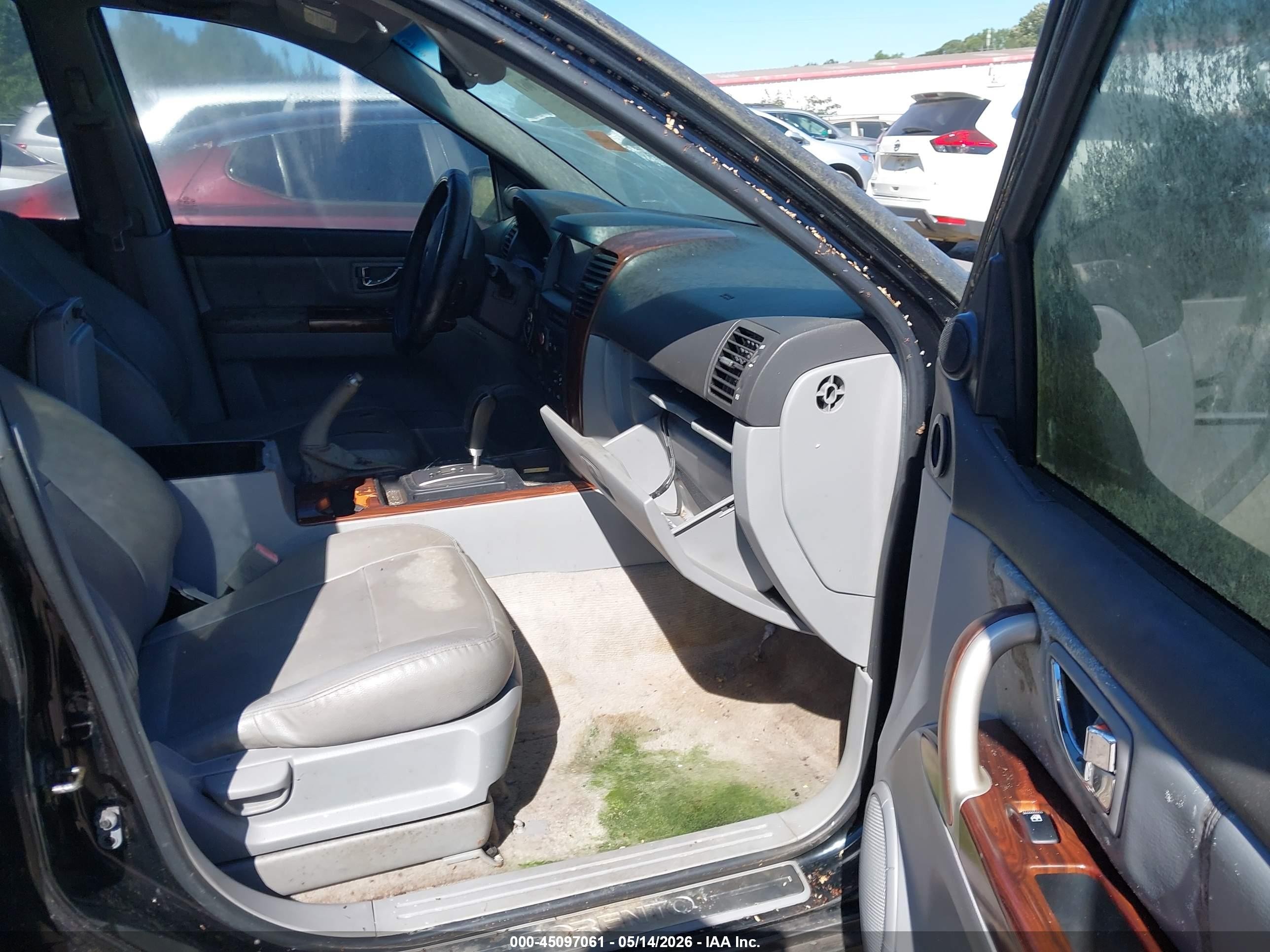 2005 Kia Sorento Ex/lx Black vin: KNDJD733055482440