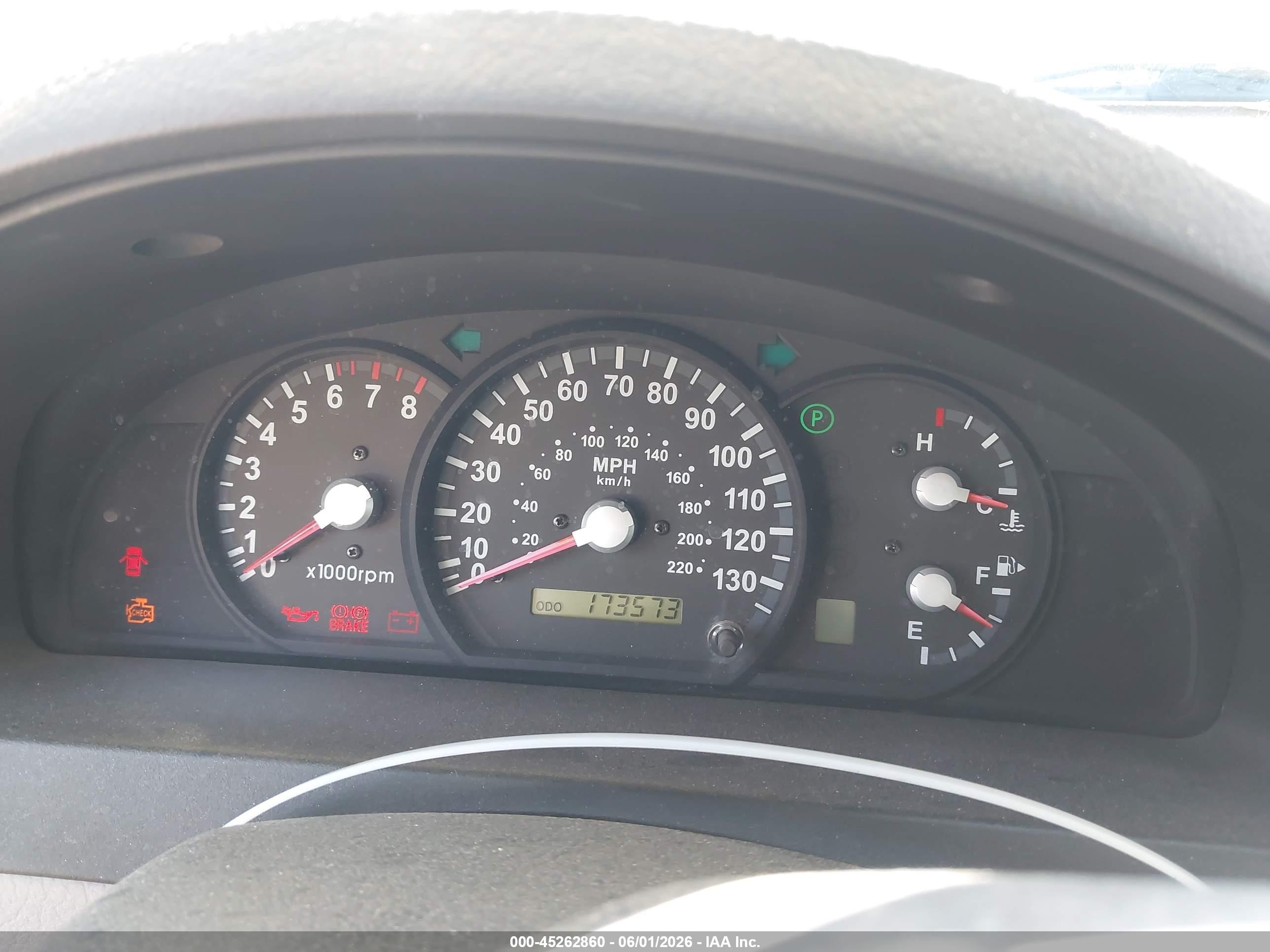 2006 Kia Sorento Ex/lx Blue vin: KNDJD733165568471
