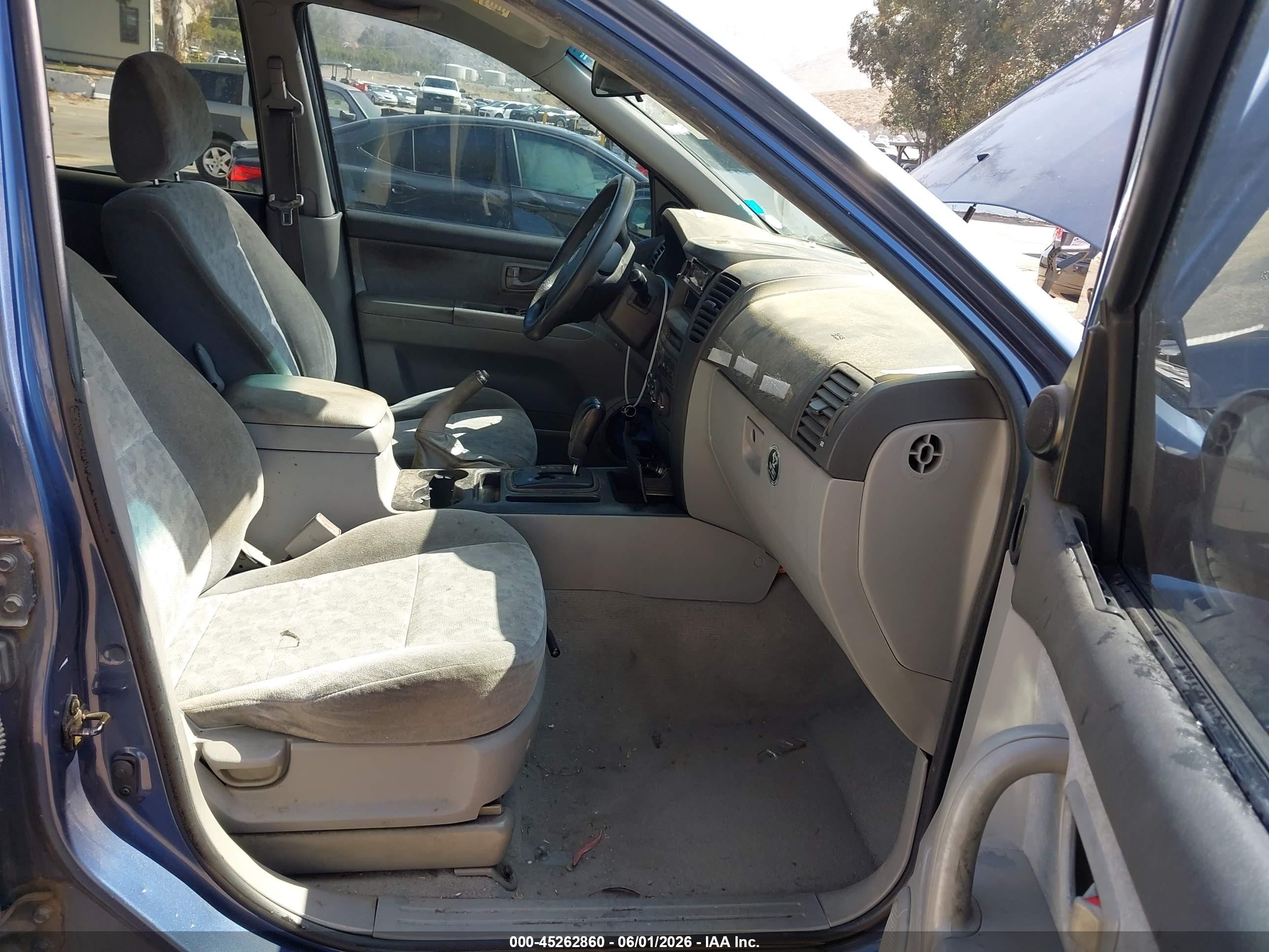2006 Kia Sorento Ex/lx Blue vin: KNDJD733165568471