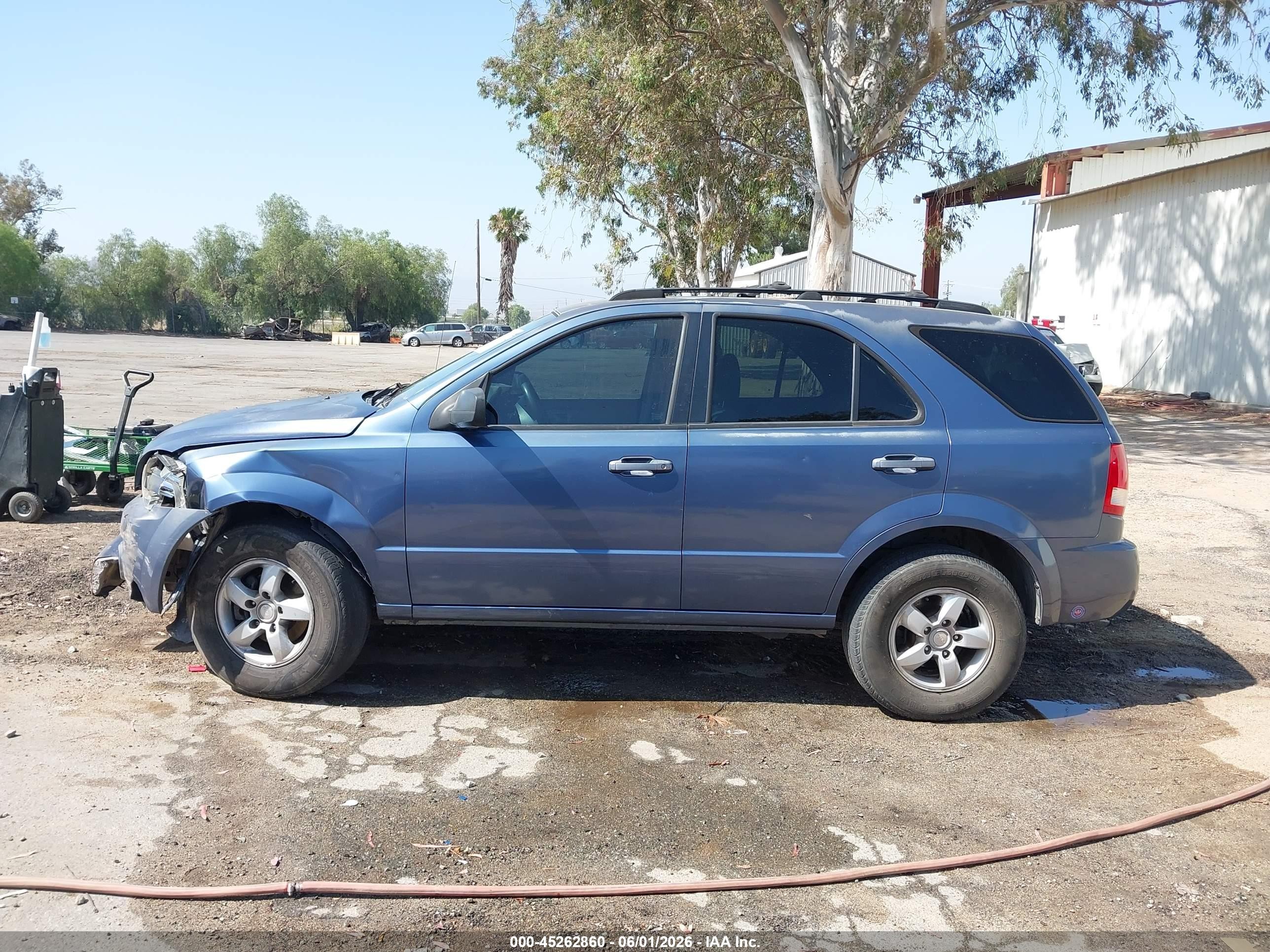 2006 Kia Sorento Ex/lx Blue vin: KNDJD733165568471