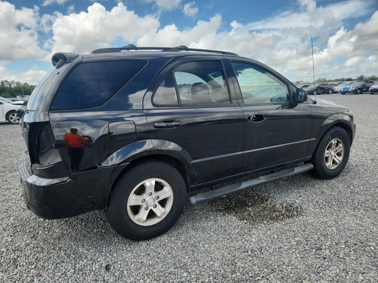 2006 Kia Sorento Lx Black vin: KNDJD733165589742