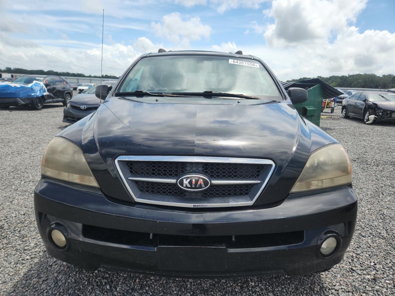 2006 Kia Sorento Lx Black vin: KNDJD733165589742