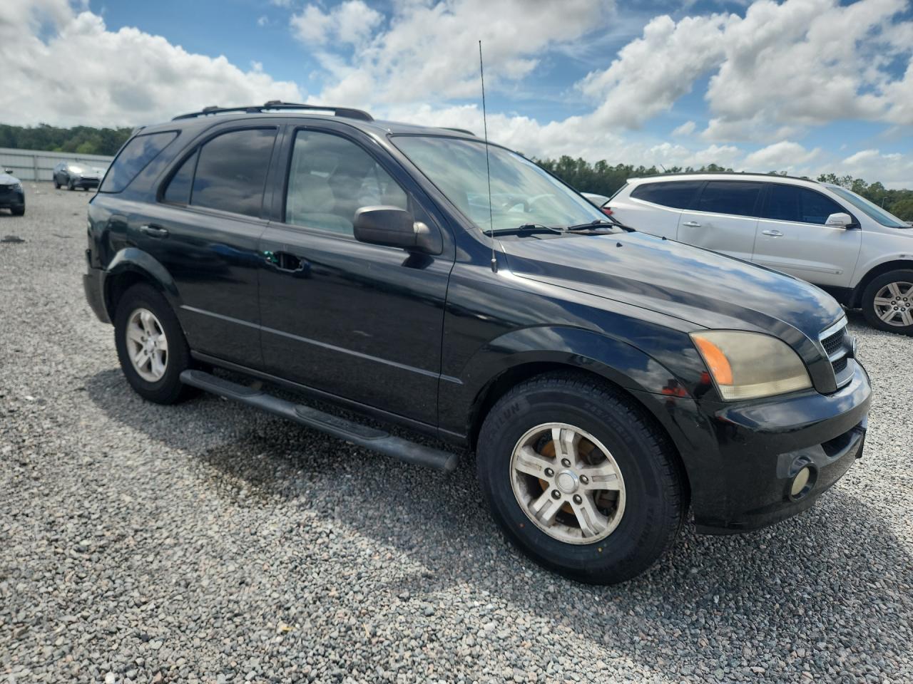 2006 Kia Sorento Lx Black vin: KNDJD733165589742