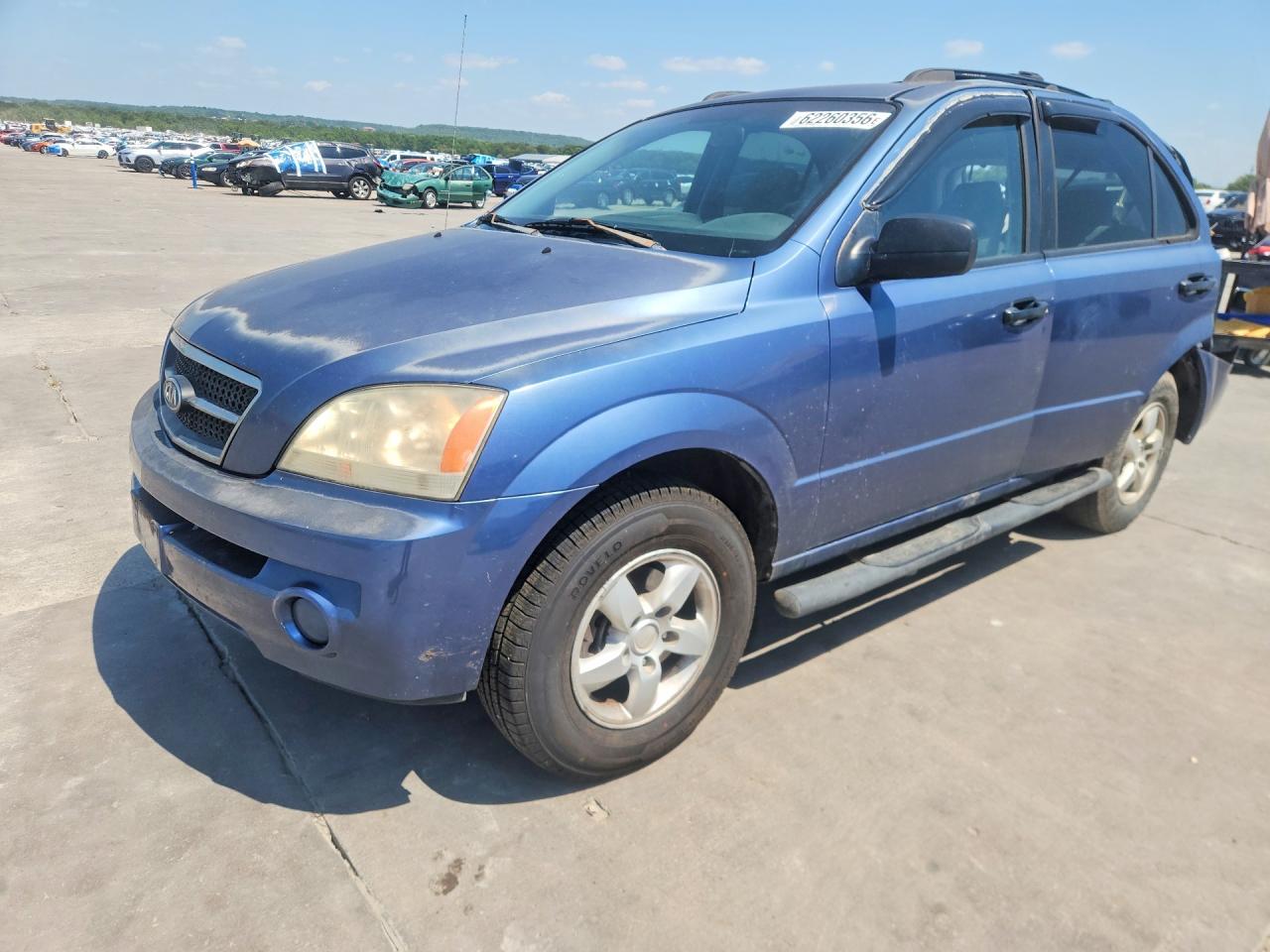 2006 Kia Sorento Lx Blue vin: KNDJD733165613537