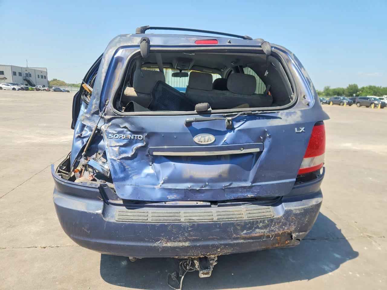 2006 Kia Sorento Lx Blue vin: KNDJD733165613537