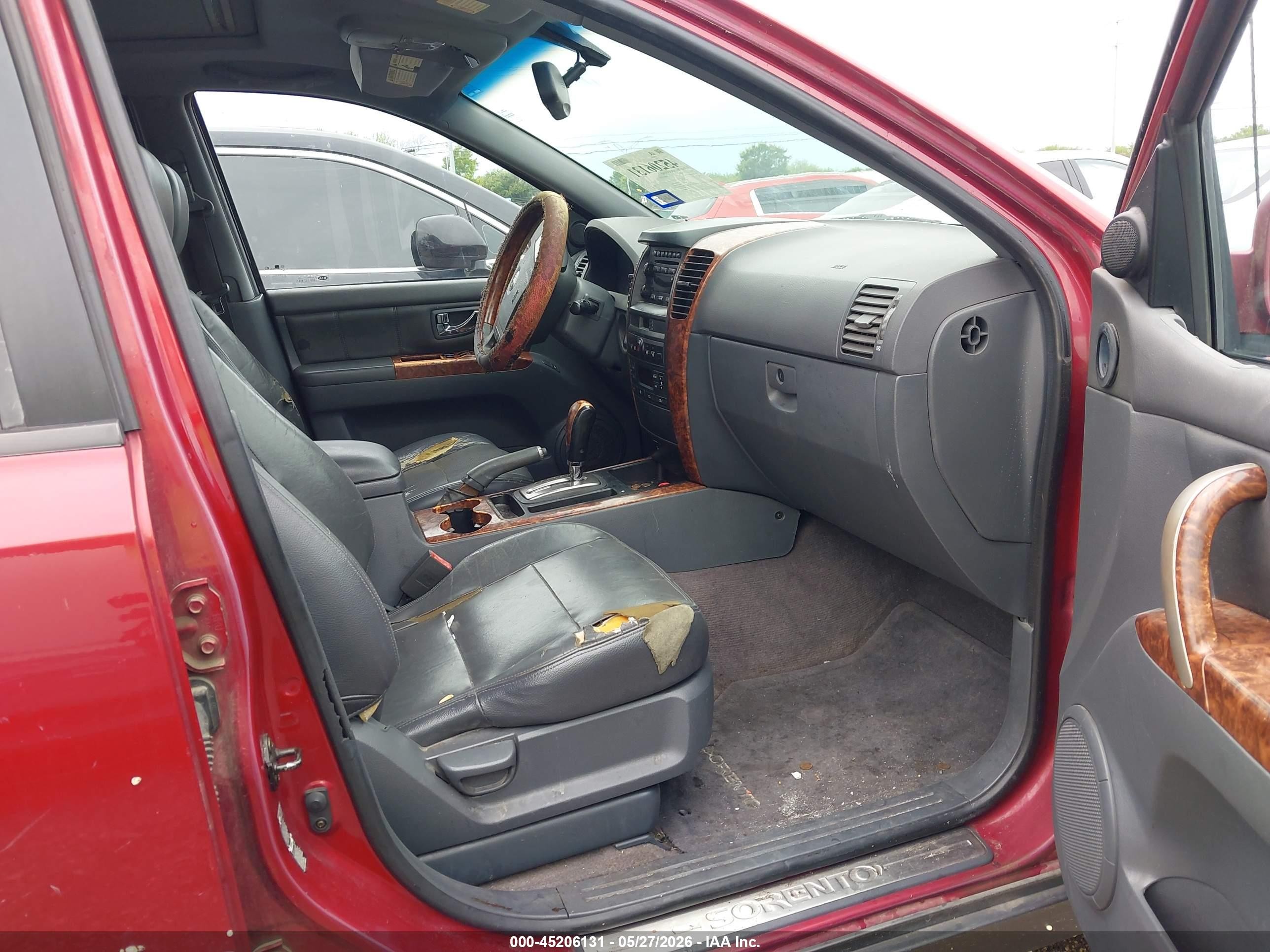 2003 Kia Sorento Ex/lx Красный vin: KNDJD733235045150