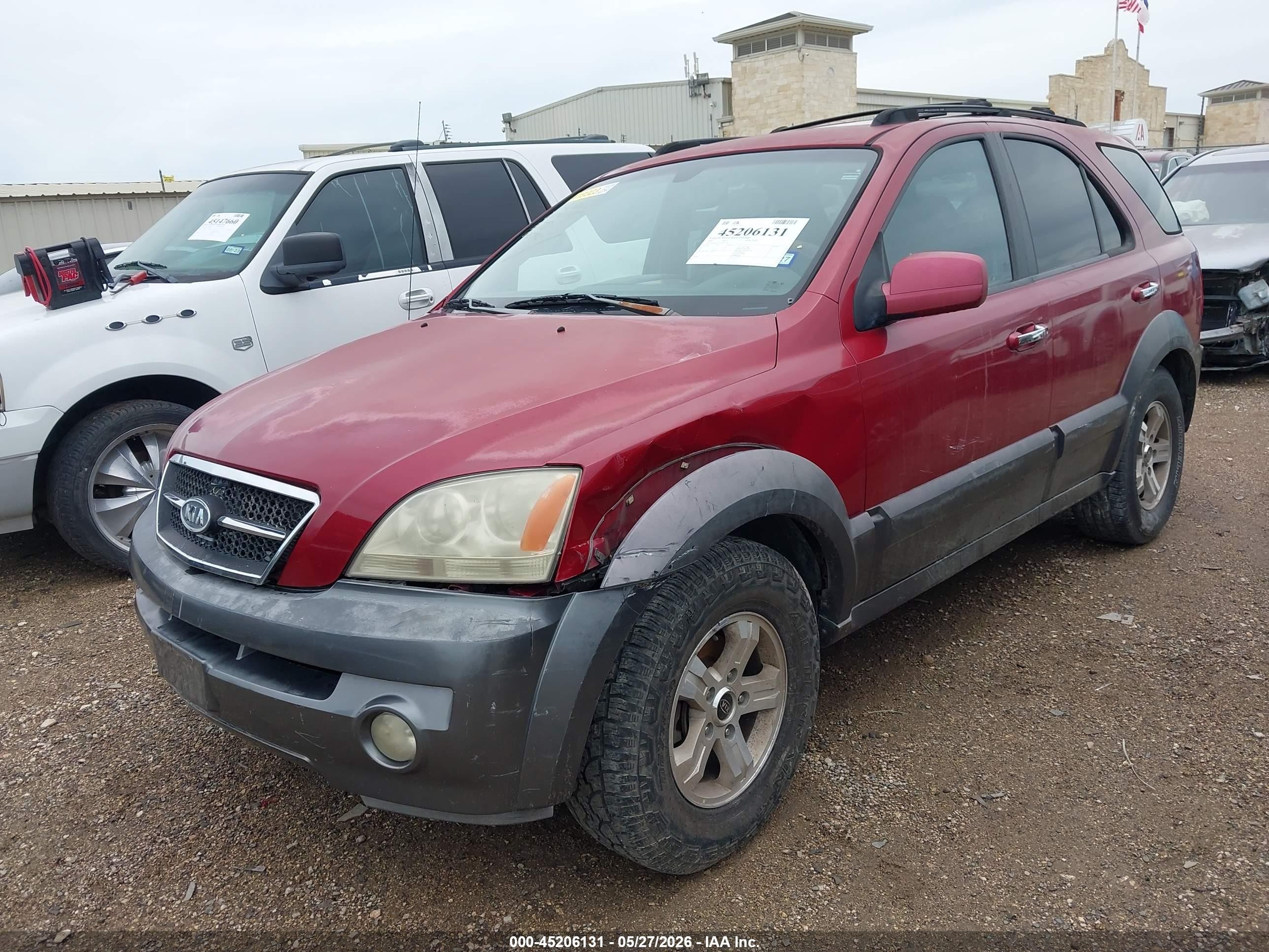 2003 Kia Sorento Ex/lx Красный vin: KNDJD733235045150
