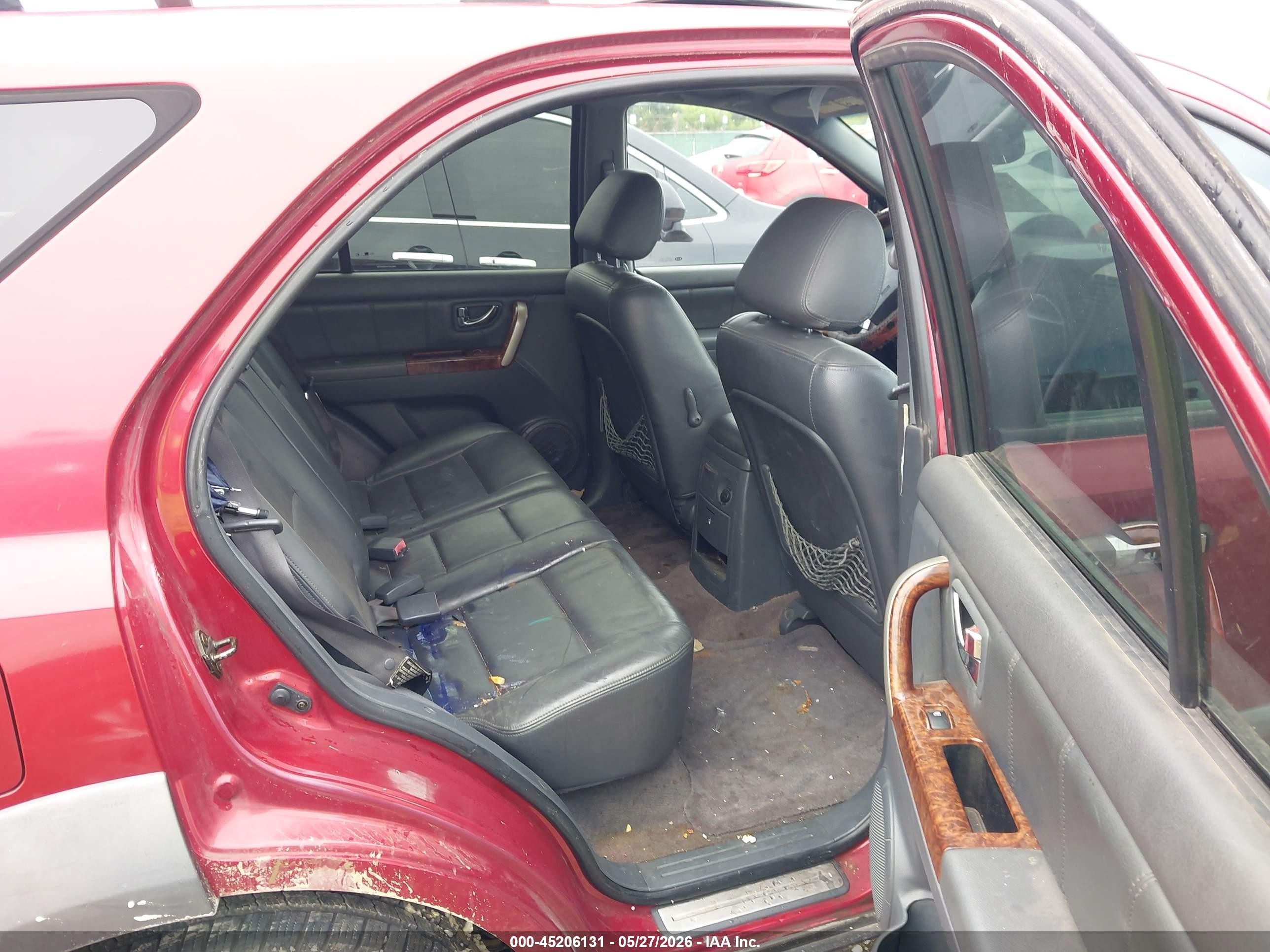 2003 Kia Sorento Ex/lx Красный vin: KNDJD733235045150