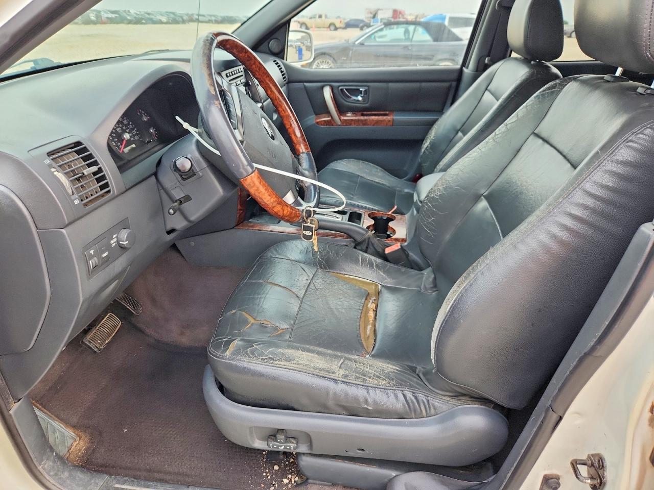2003 Kia Sorento Lx White vin: KNDJD733235054933