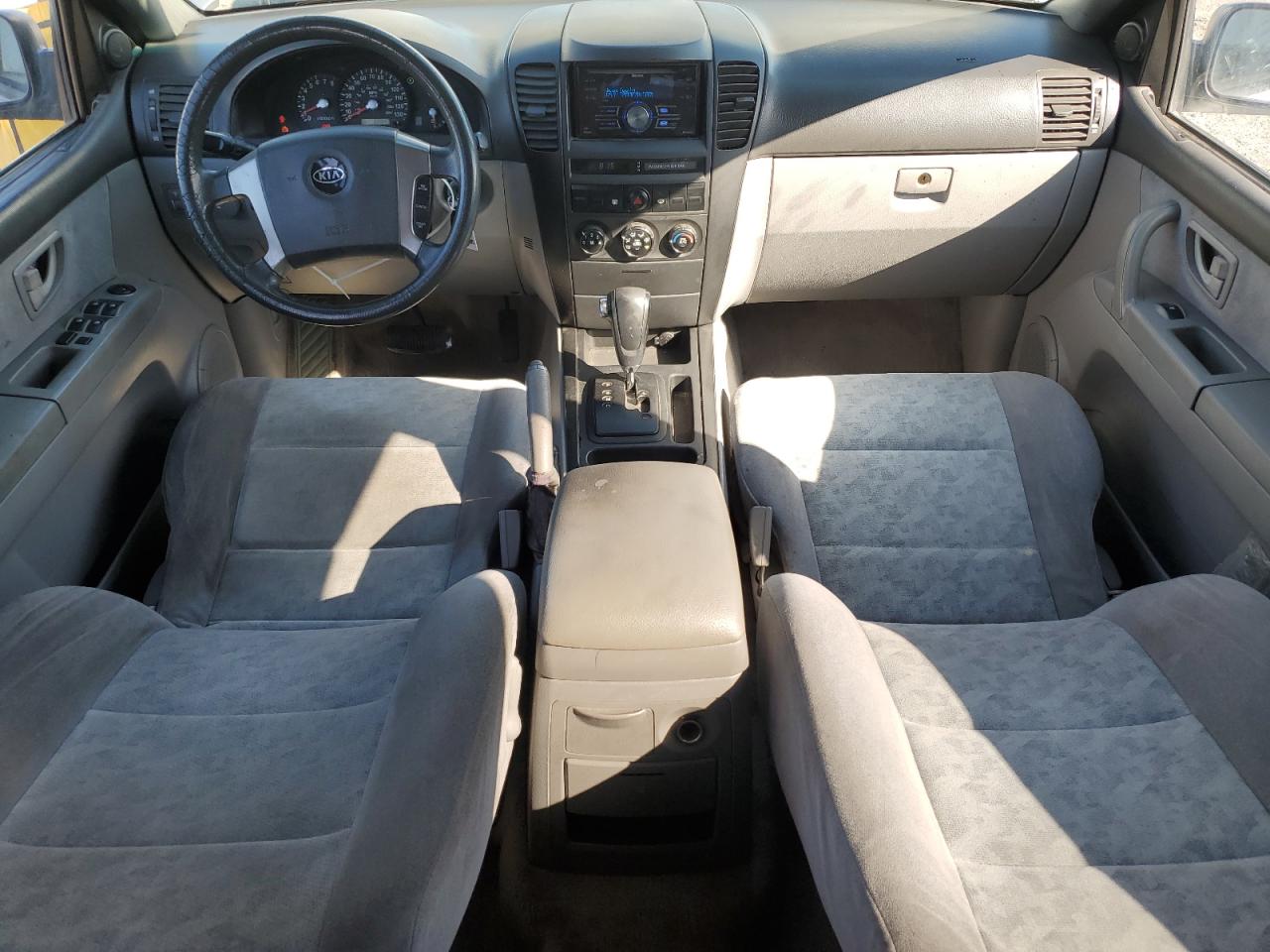 2005 Kia Sorento Ex Silver vin: KNDJD733255486702