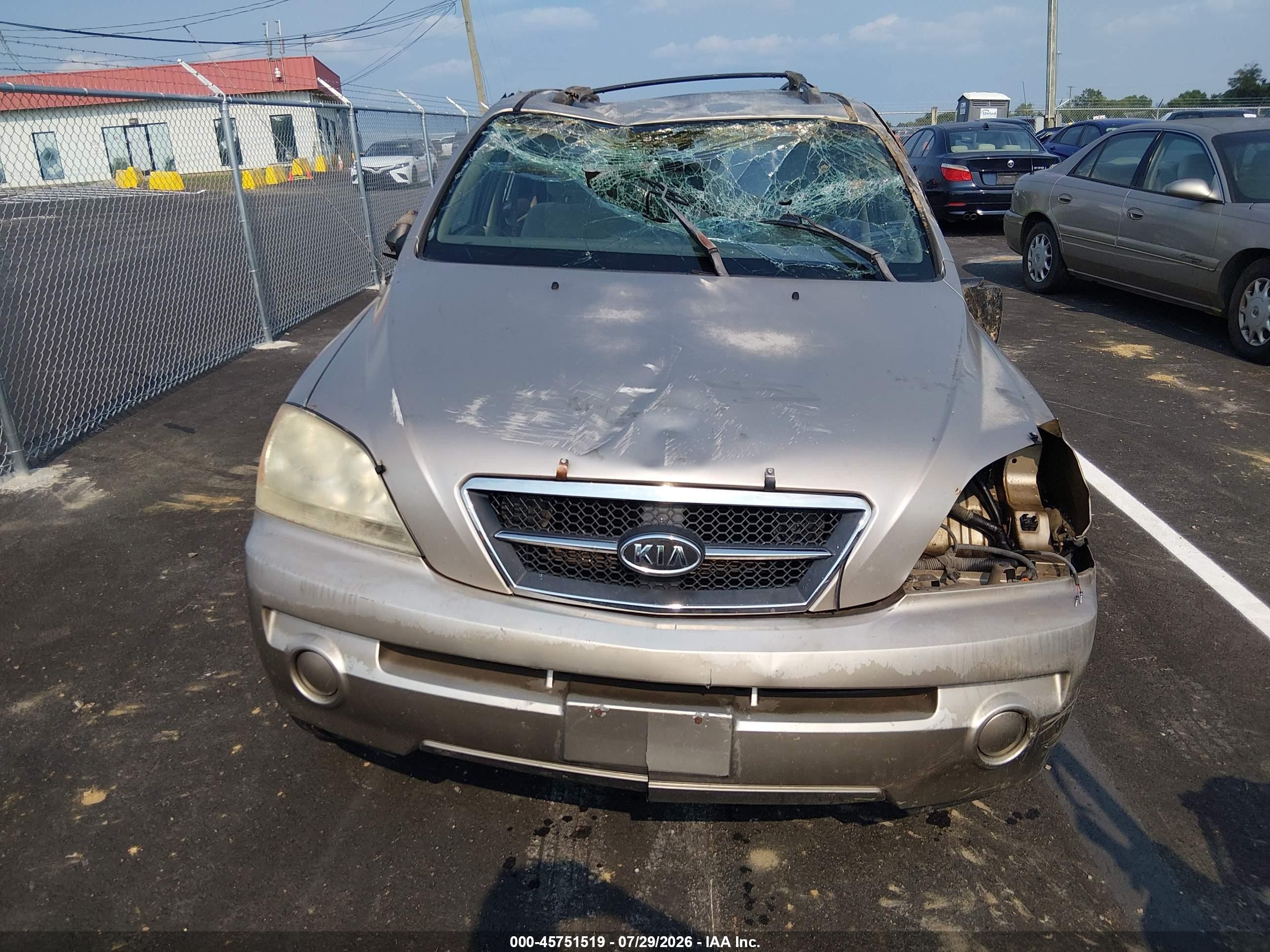 2006 Kia Sorento Ex/lx Gold vin: KNDJD733265536449