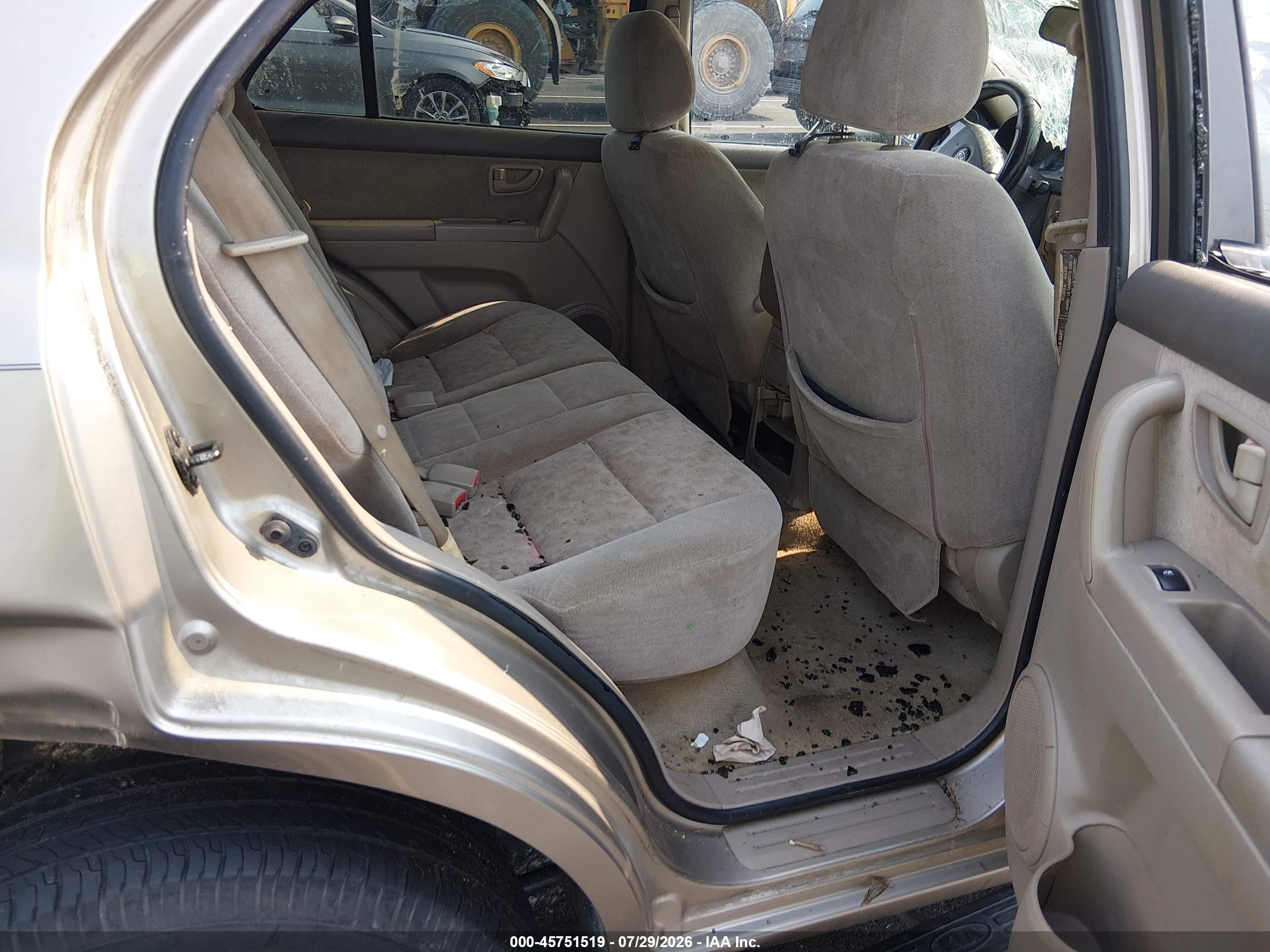 2006 Kia Sorento Ex/lx Gold vin: KNDJD733265536449