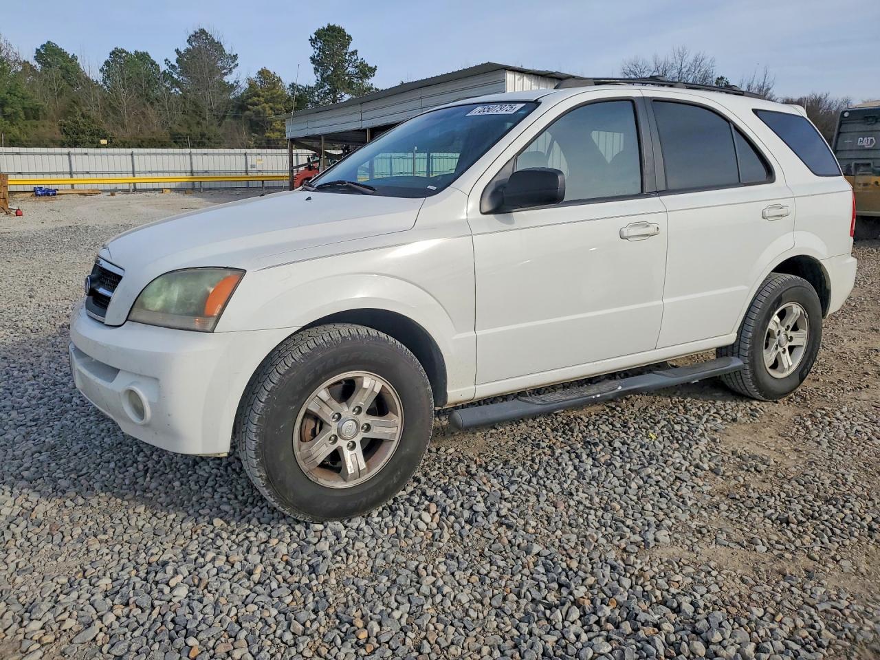 2006 Kia Sorento White vin: KNDJD733265619184