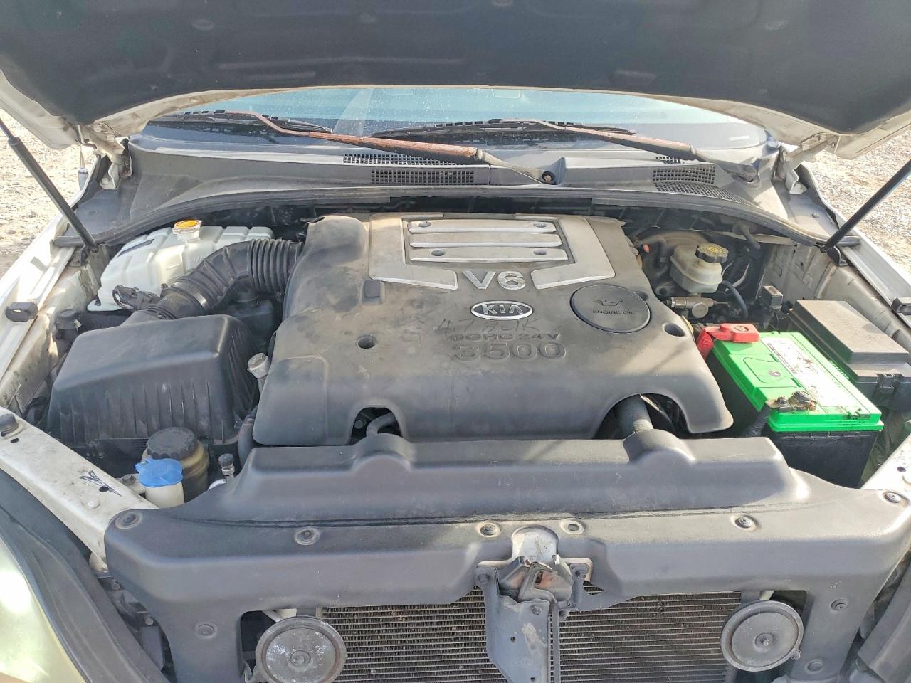 2006 Kia Sorento Белый vin: KNDJD733265619184