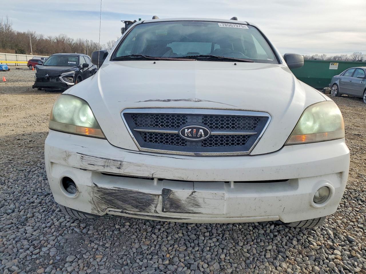 2006 Kia Sorento Белый vin: KNDJD733265619184