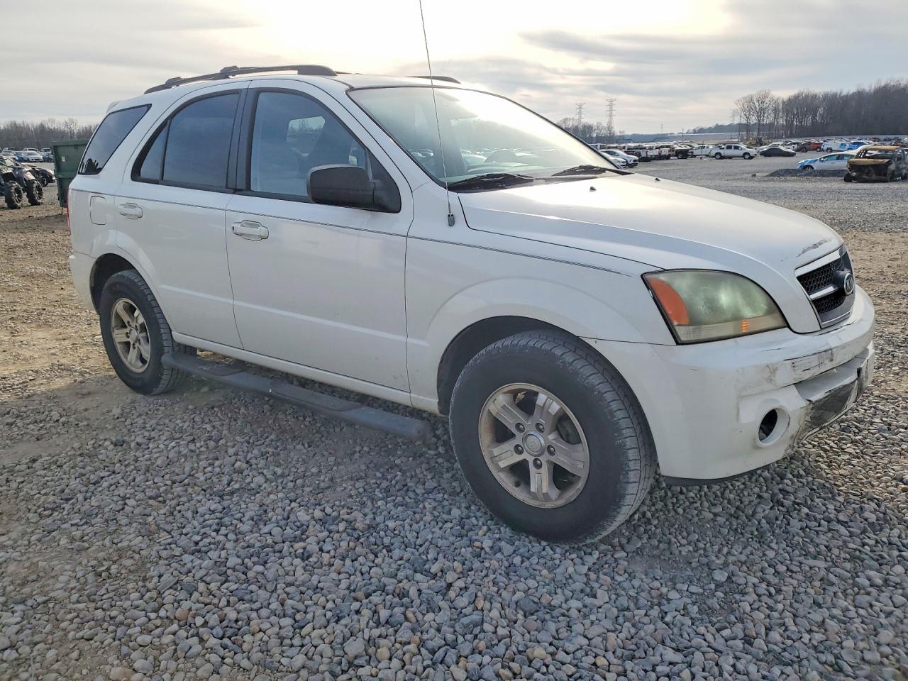 2006 Kia Sorento Белый vin: KNDJD733265619184