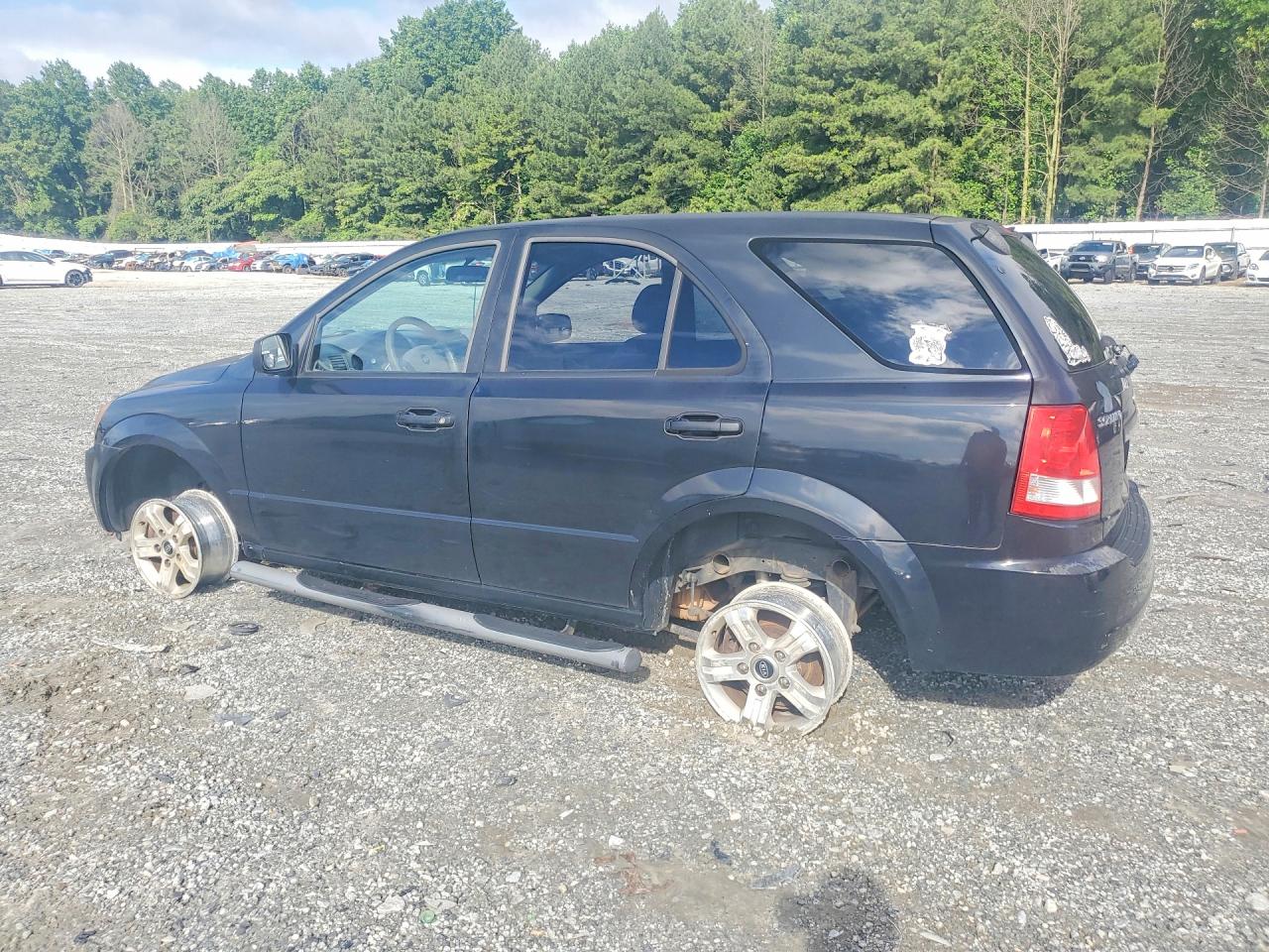 2005 Kia Sorento Lx Черный vin: KNDJD733355361353