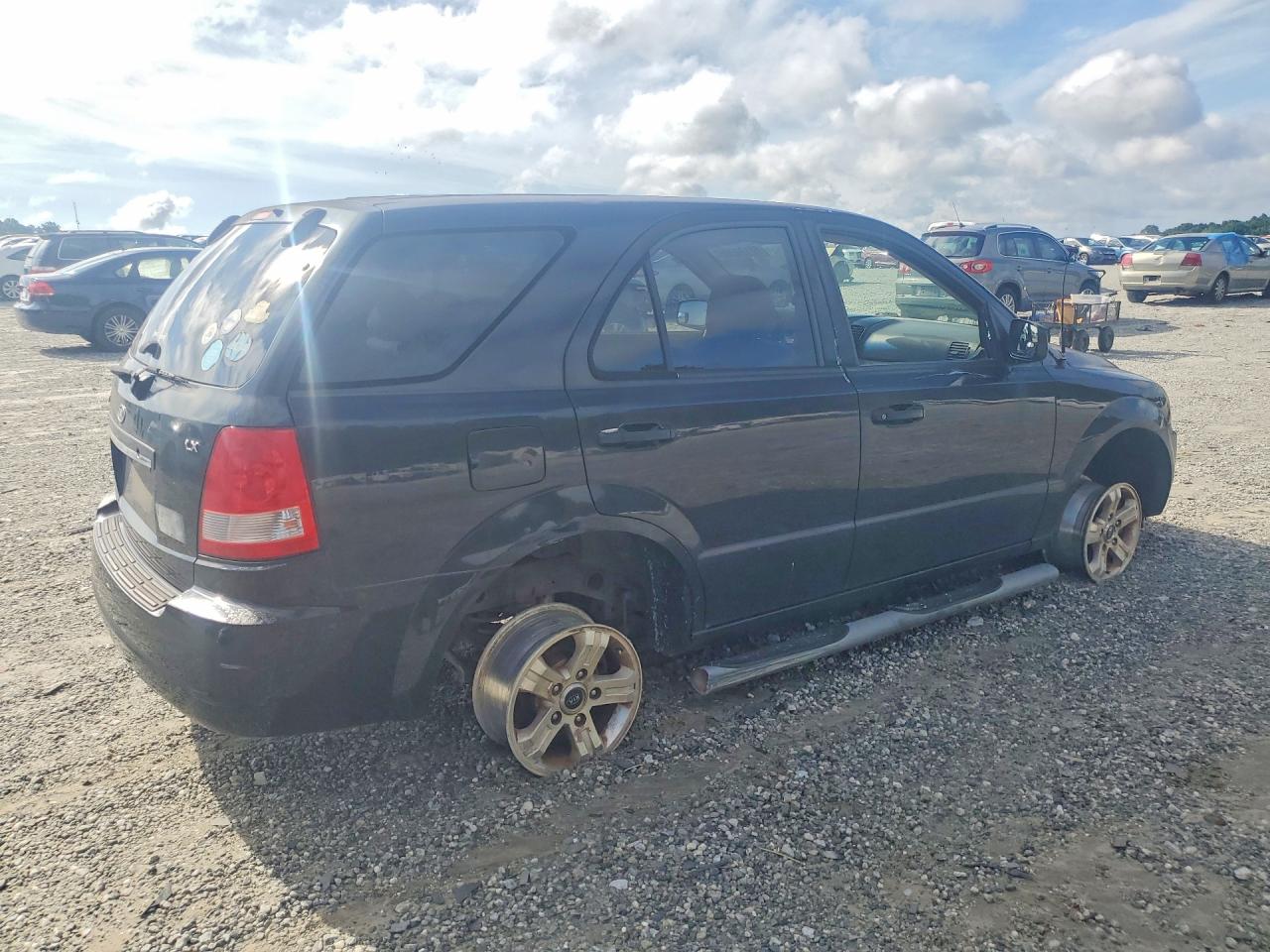 2005 Kia Sorento Lx Черный vin: KNDJD733355361353