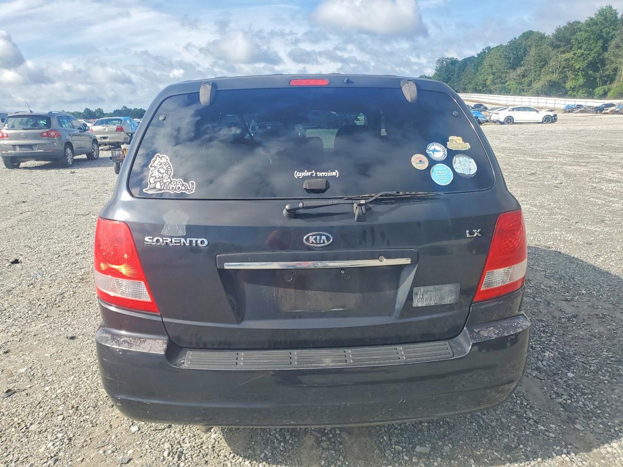 2005 Kia Sorento Lx Черный vin: KNDJD733355361353