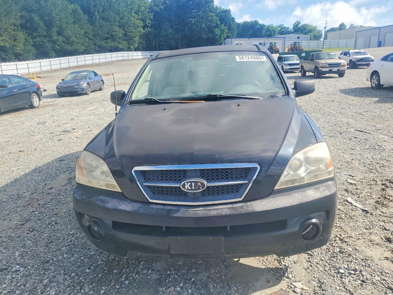 2005 Kia Sorento Lx Черный vin: KNDJD733355361353