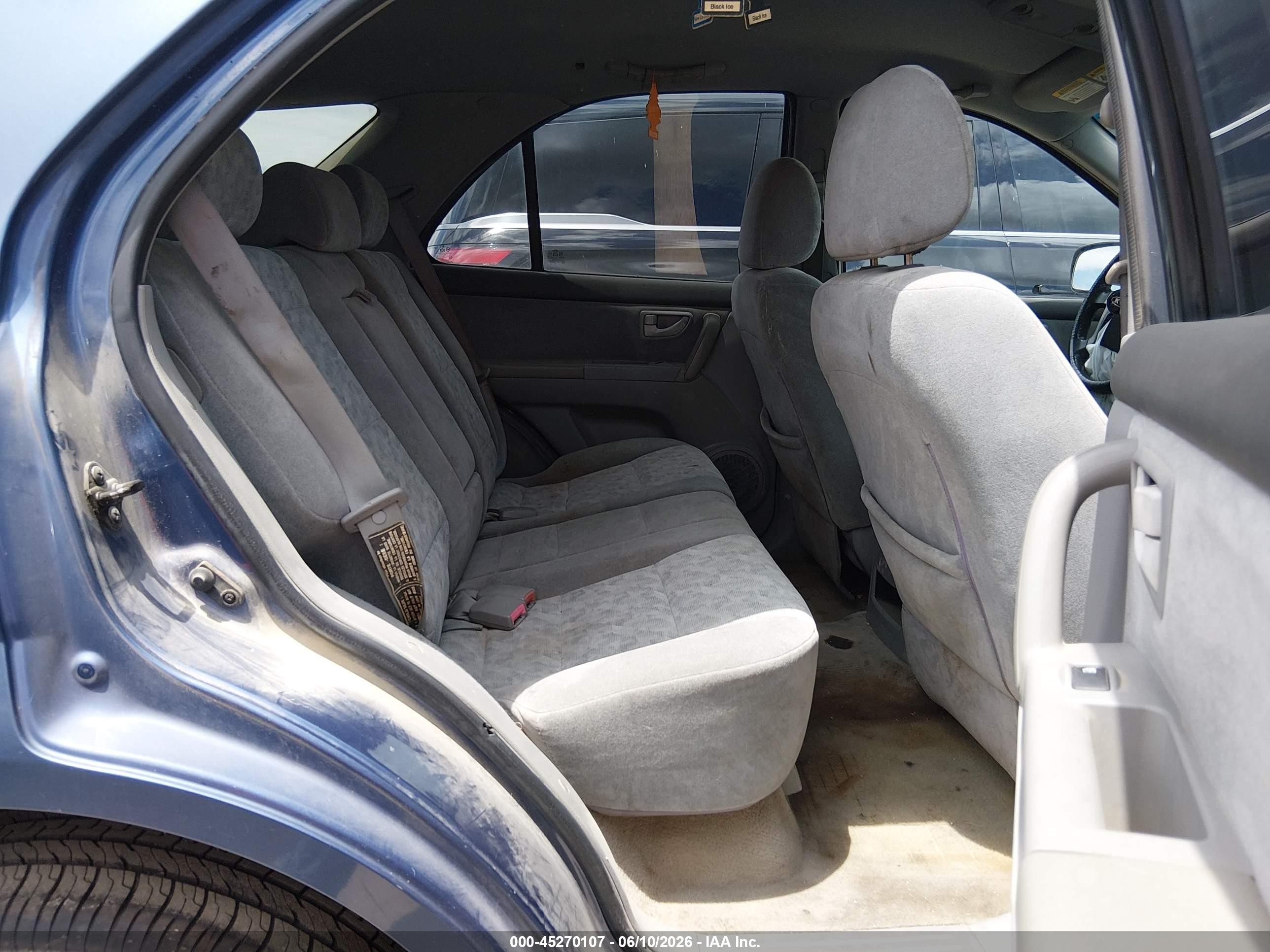 2005 Kia Sorento Ex/lx Blue vin: KNDJD733355466748