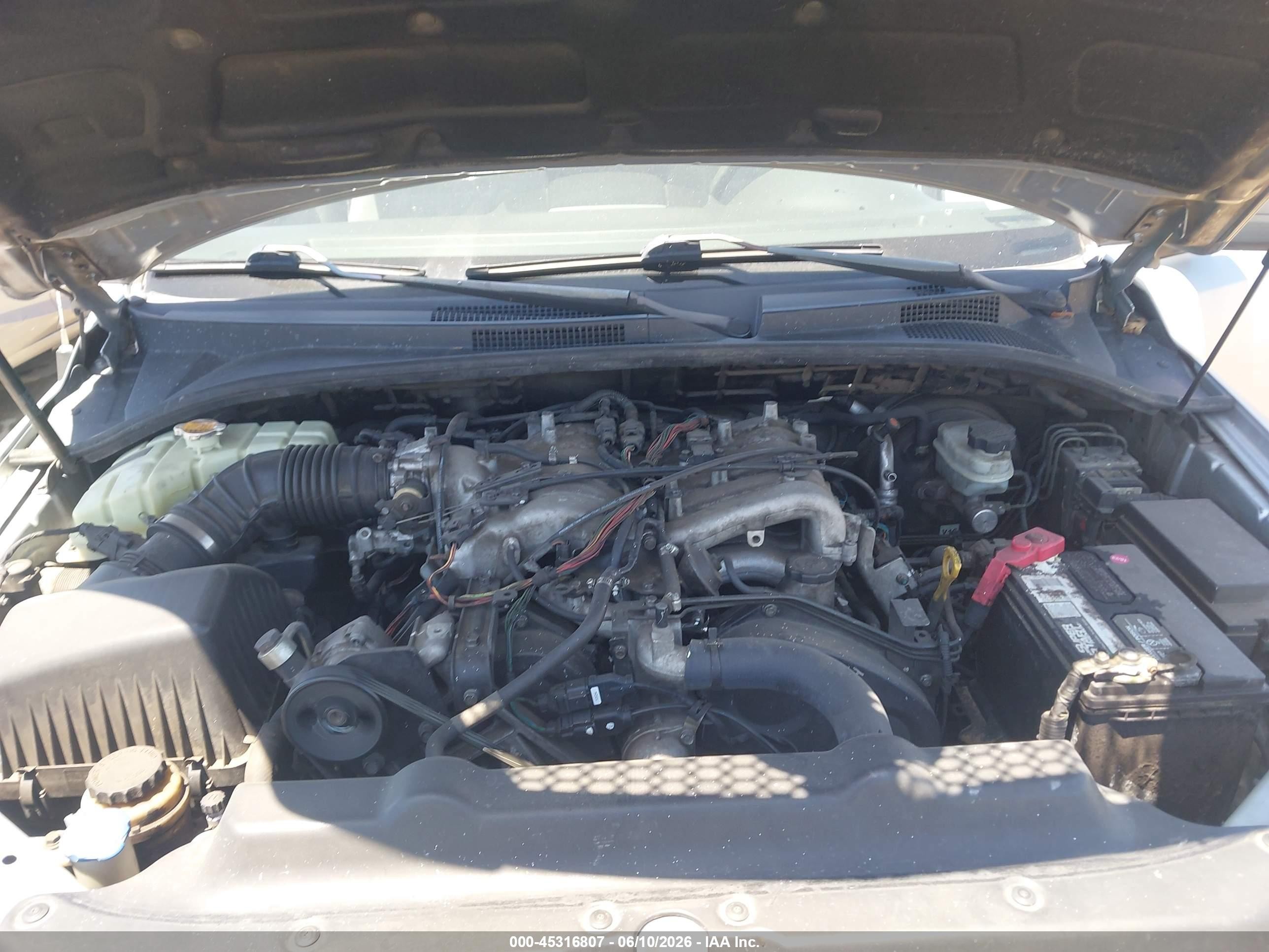 2006 Kia Sorento Ex/lx Silver vin: KNDJD733365535536