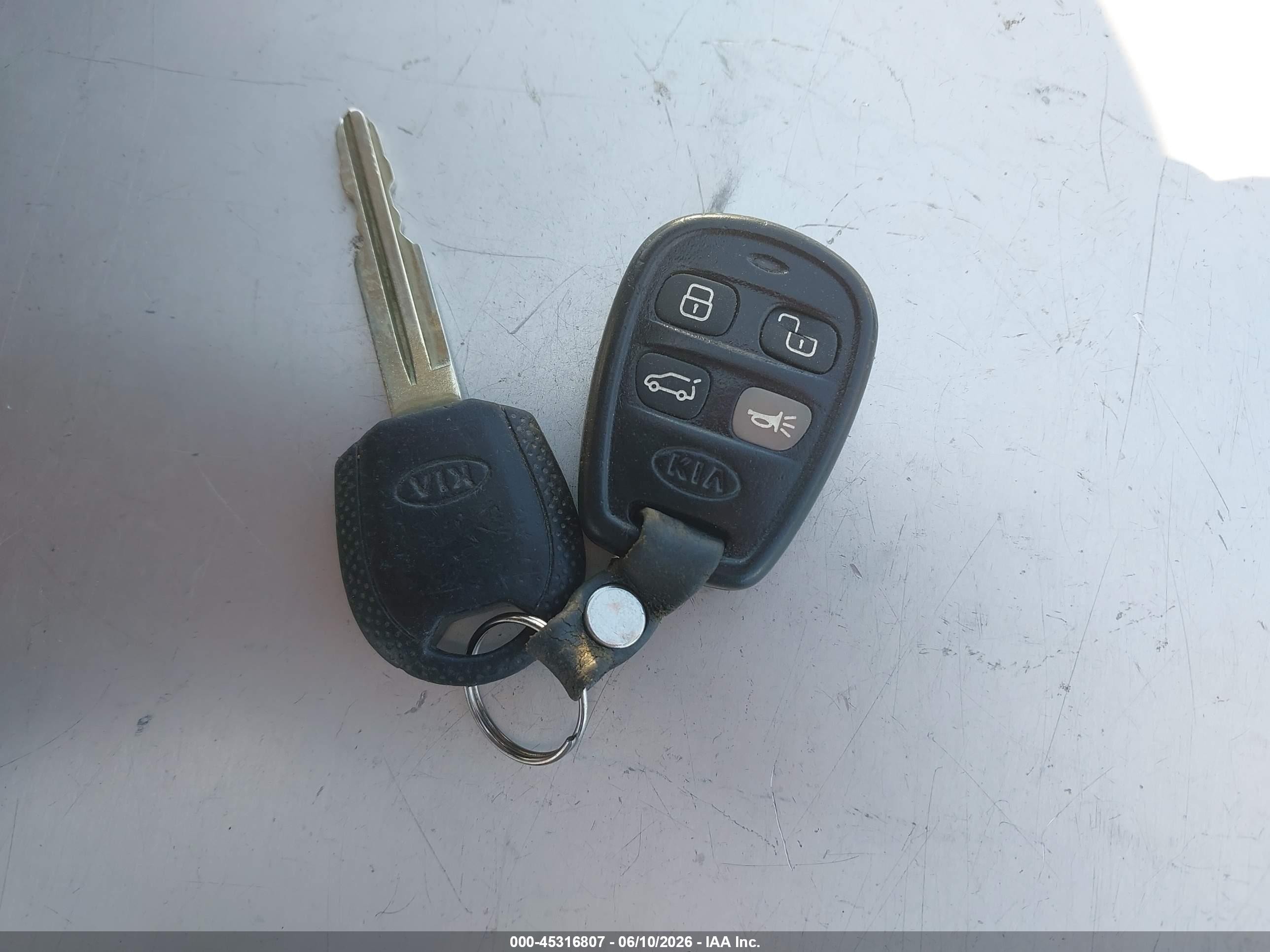 2006 Kia Sorento Ex/lx Silver vin: KNDJD733365535536