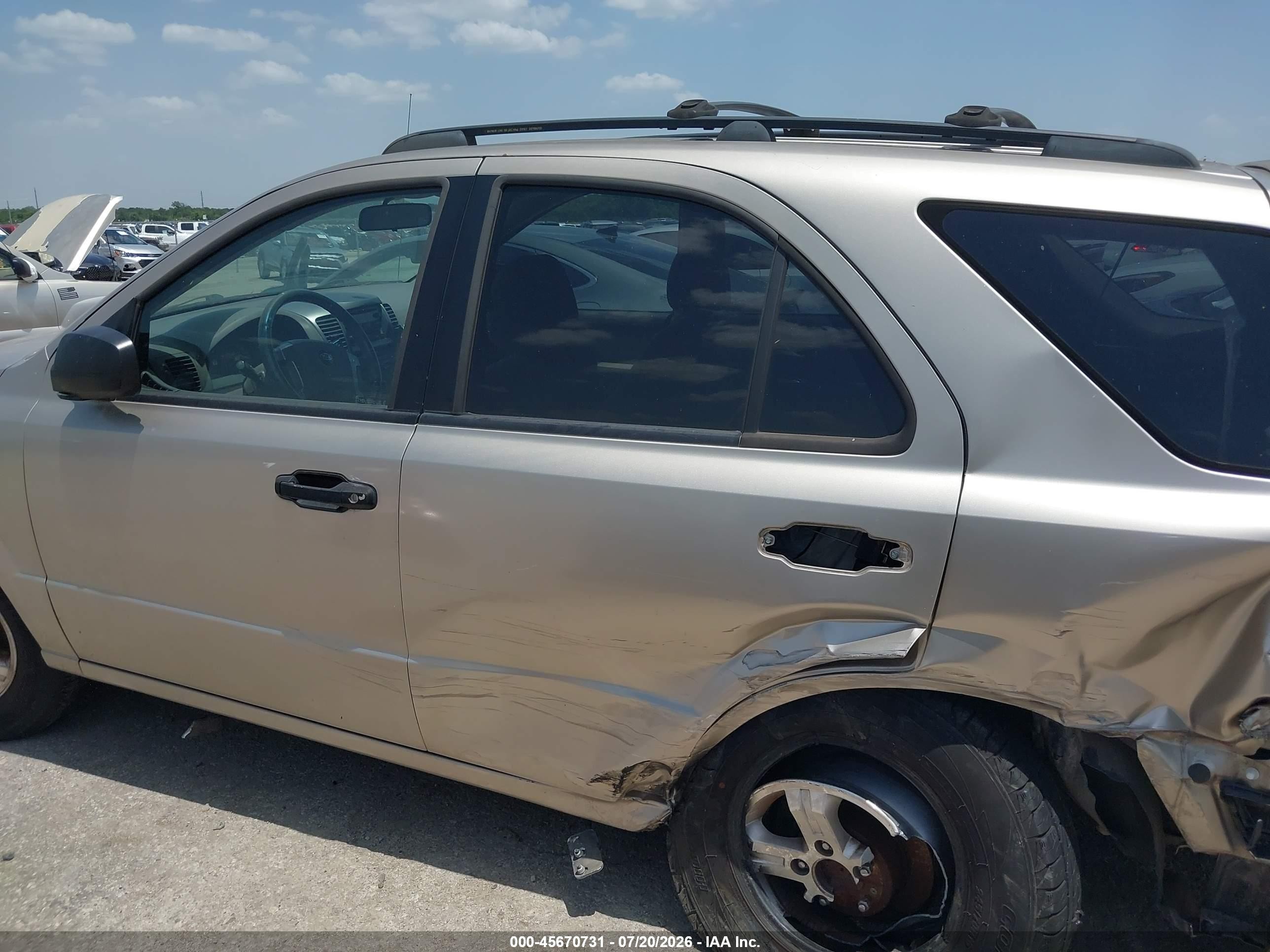 2006 Kia Sorento Ex/lx Champagne vin: KNDJD733365609764