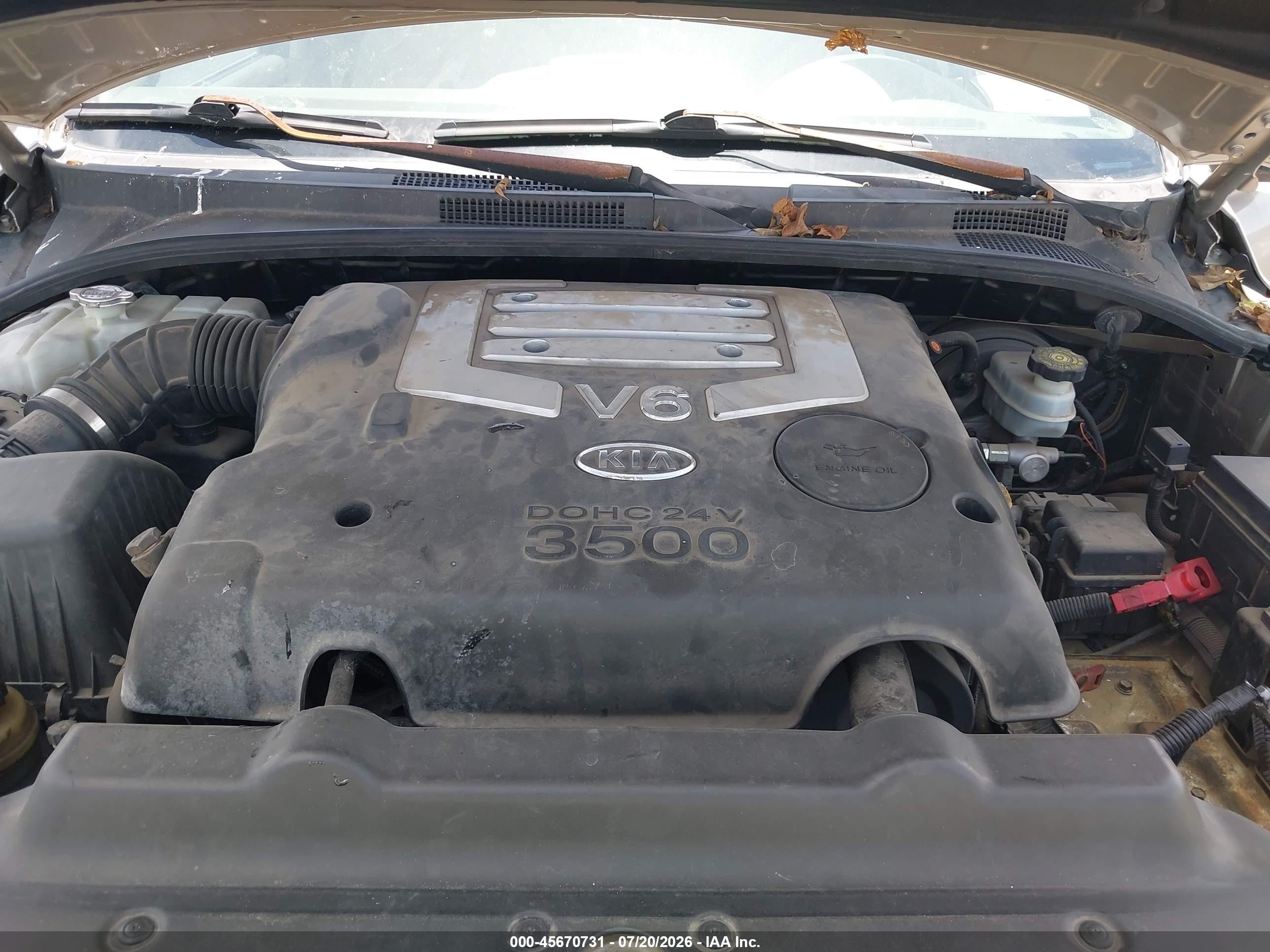 2006 Kia Sorento Ex/lx Champagne vin: KNDJD733365609764