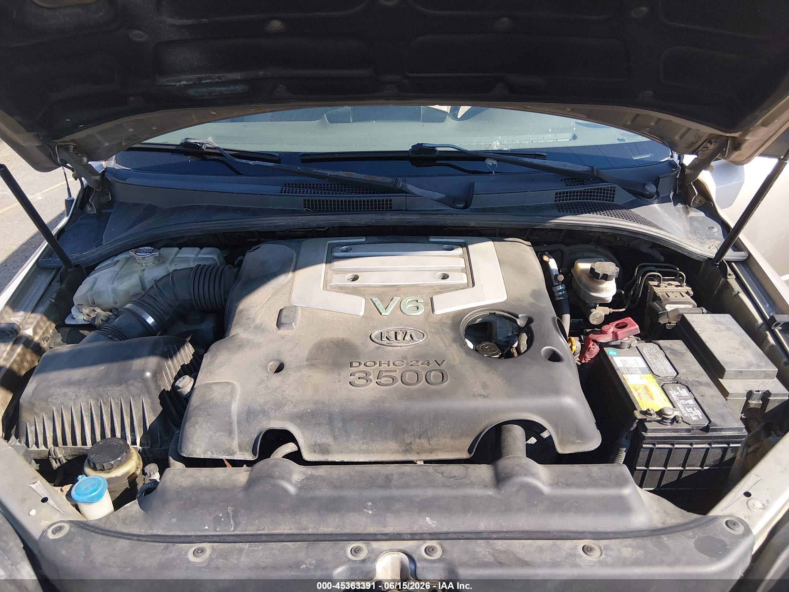 2005 Kia Sorento Ex/lx Champagne vin: KNDJD733455342682