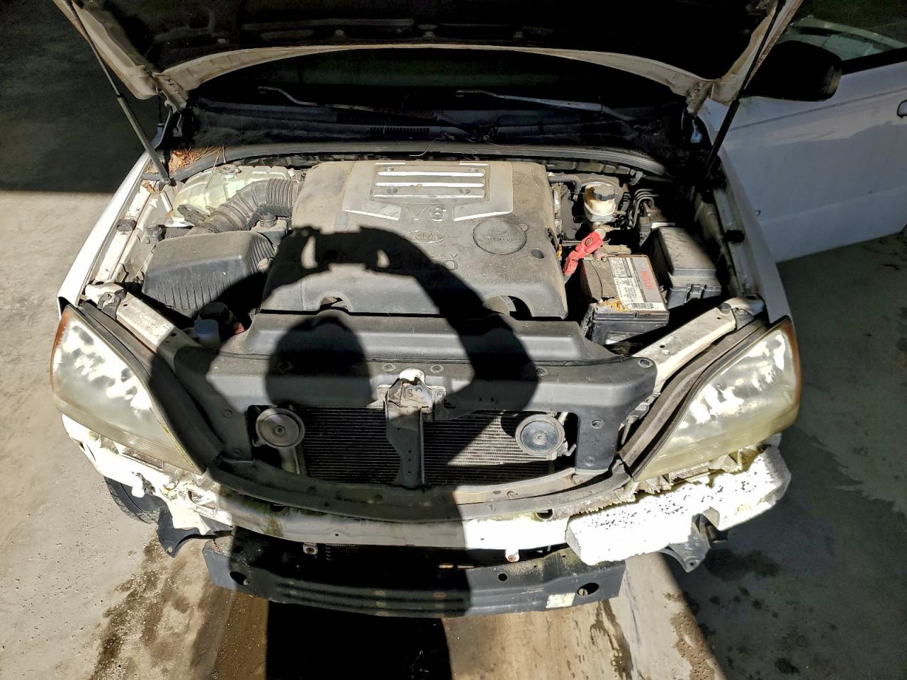 2004 Kia Sorento Ex Белый vin: KNDJD733545307020