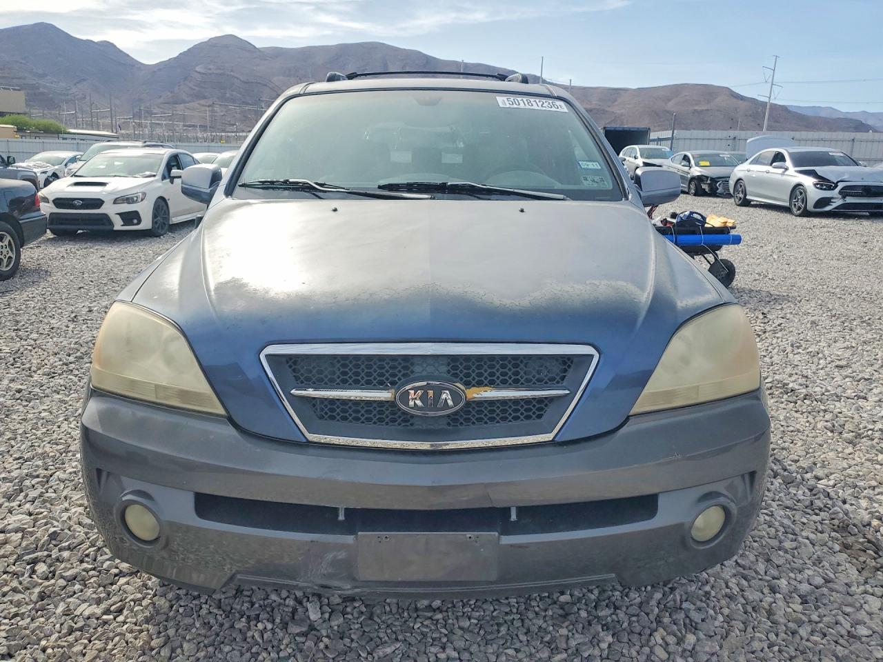 2004 Kia Sorento Lx Blue vin: KNDJD733545313433