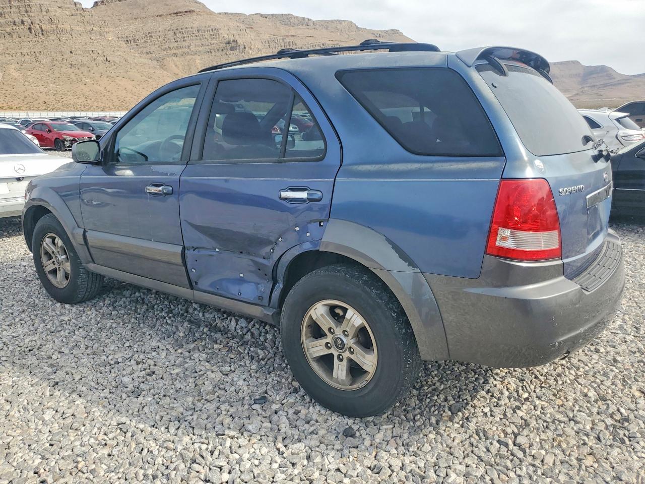 2004 Kia Sorento Lx Blue vin: KNDJD733545313433