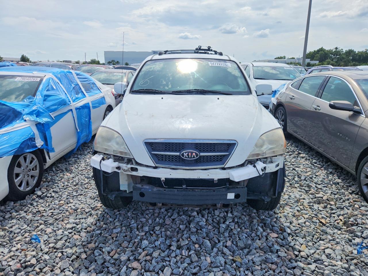 2006 Kia Sorento Lx Белый vin: KNDJD733565550748